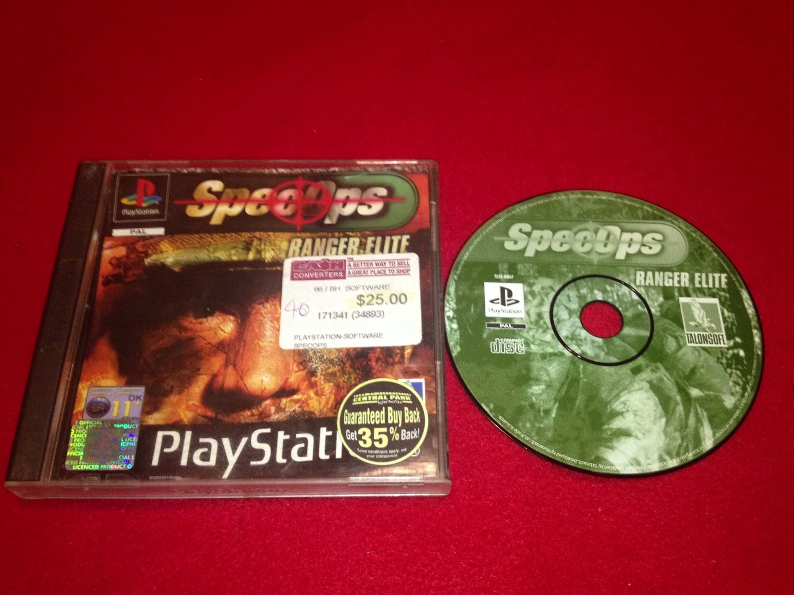 Spec Ops: Ranger Elite - PS1 Game - PlayStation, Games, Shooter - Level Up Gaming NZ