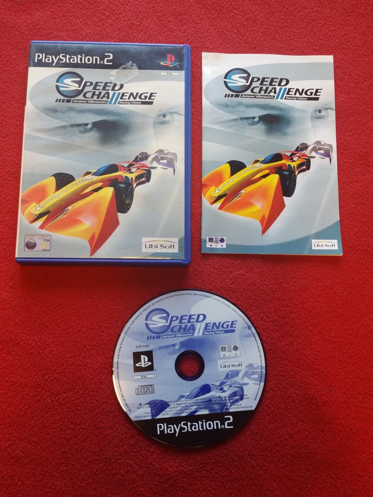 Speed Challenge: Jacques Villeneuve - PS2 Game - PlayStation 2, Games, Driving and racing - Level Up Gaming NZ