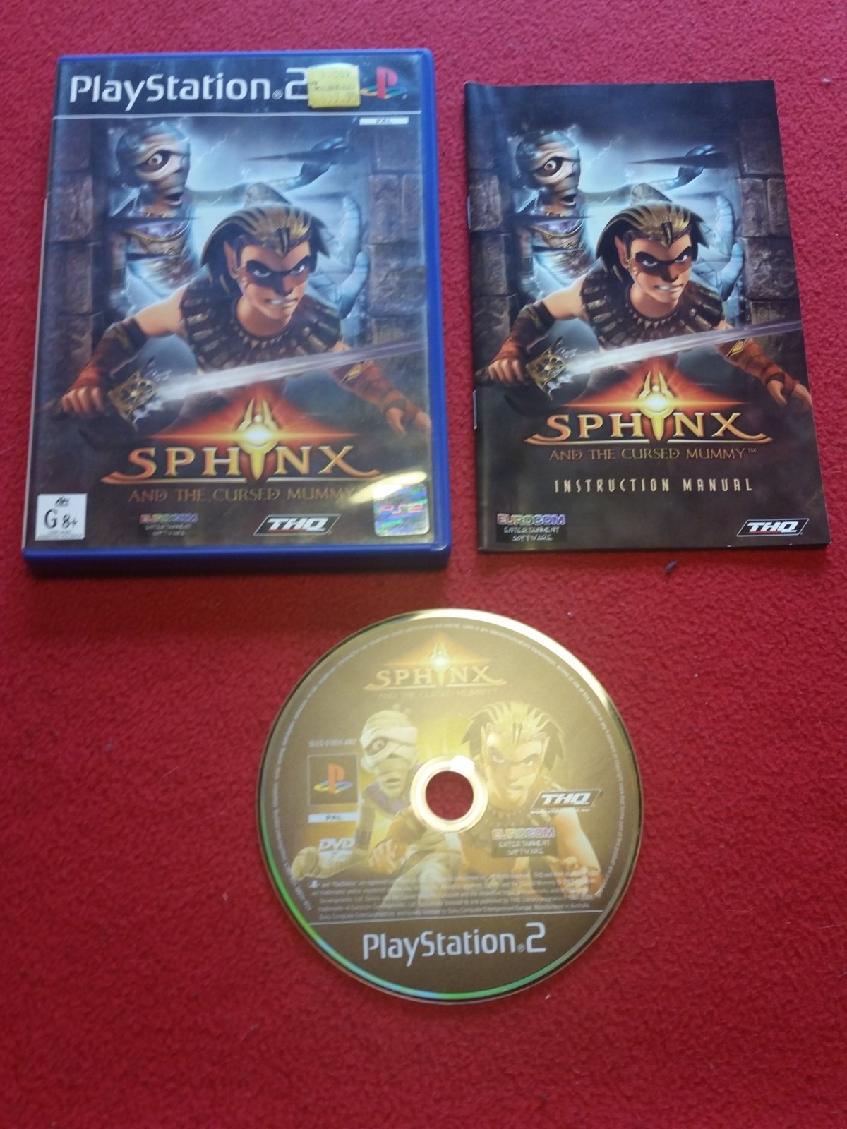 Sphinx and the Cursed Mummy - PS2 Game - PlayStation 2, Games, Action and adventure - Level Up Gaming NZ