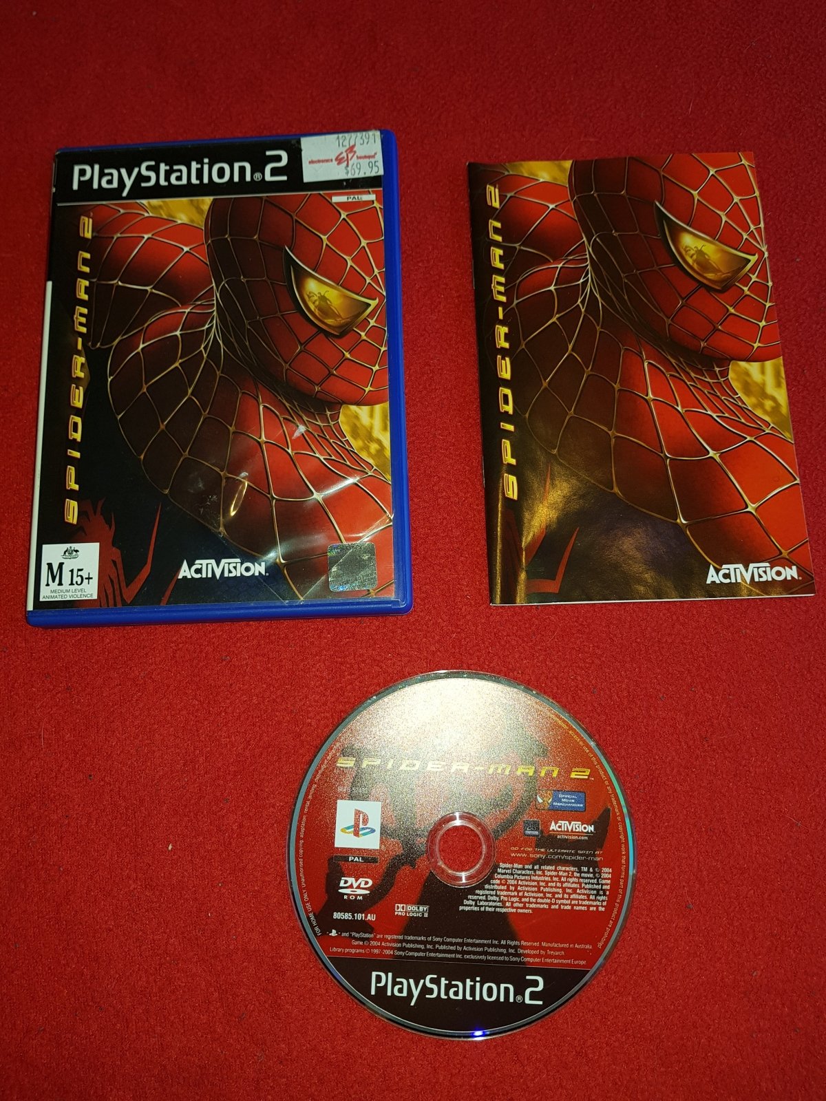Spider - Man 2 - PS2 Game - PlayStation 2, Games, Action and adventure - Level Up Gaming NZ
