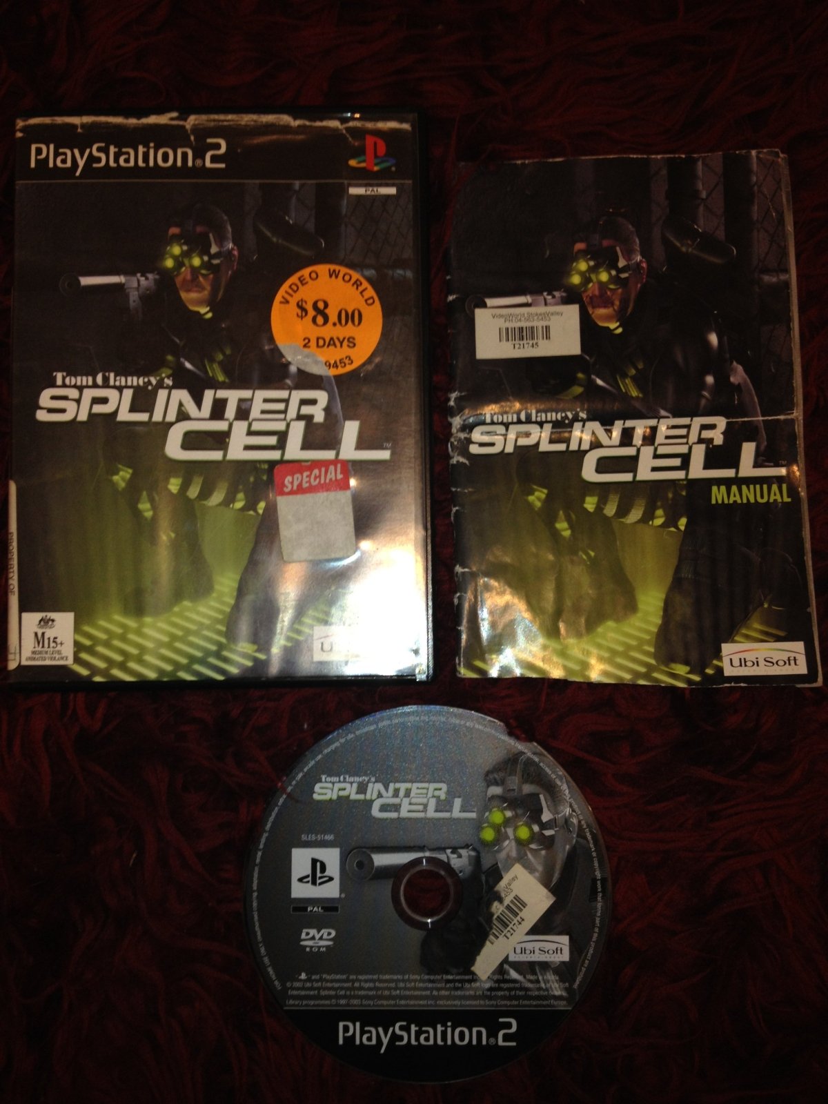 Tom Clancy's Splinter Cell - PS2 Game - PlayStation 2, Games, Action and adventure - Level Up Gaming NZ