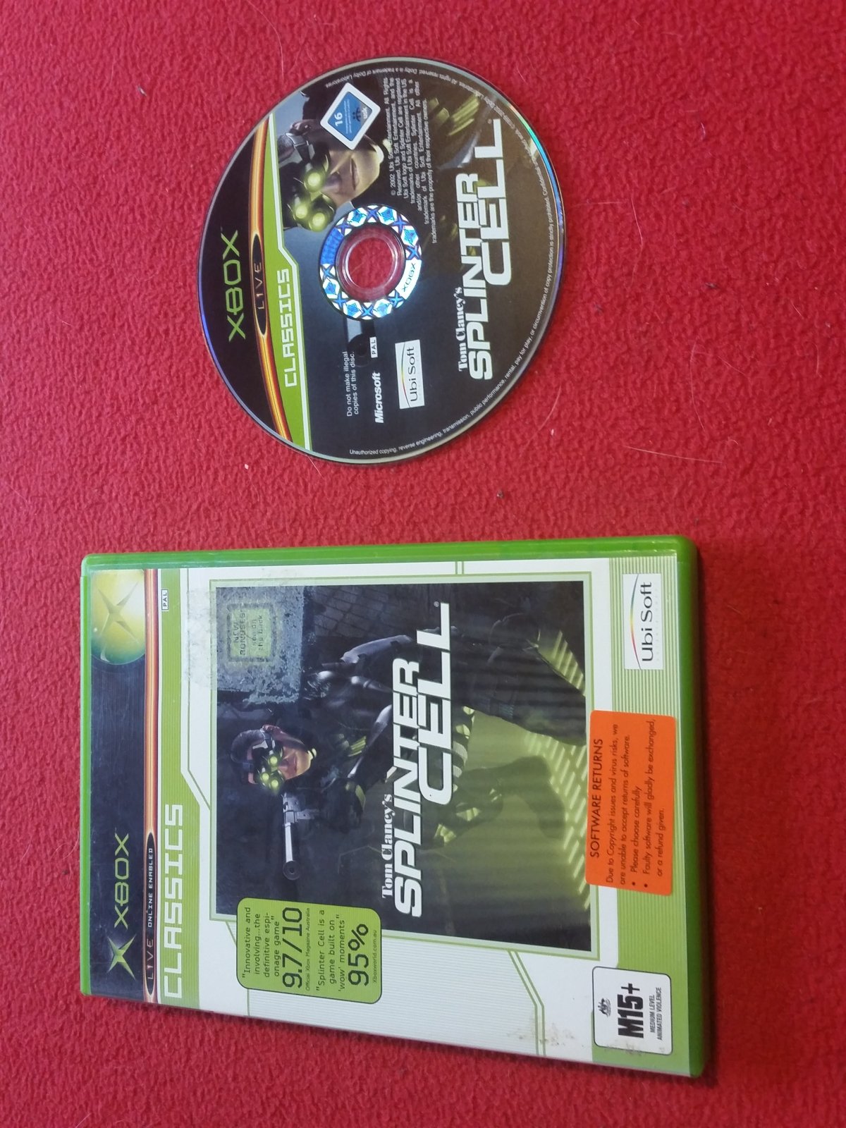 Tom Clancy's Splinter Cell - 8.6/10! XBOX Game - Xbox, Games, Shooter - Level Up Gaming NZ