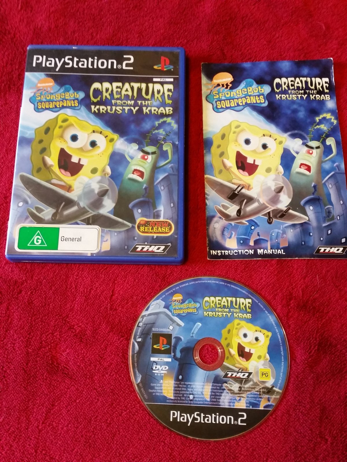 SpongeBob SquarePants: Creature from the Krusty Krab - PS2 Game - PlayStation 2, Games, Action and adventure - Level Up Gaming NZ