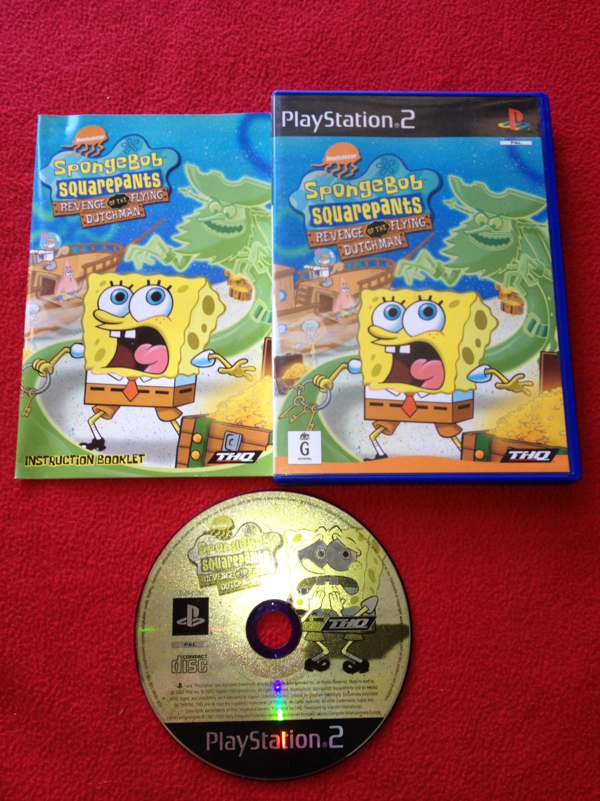 SpongeBob: Revenge of the Flying Dutchman - NEAR NEW PS2 Game - PlayStation 2, Games, Action and adventure - Level Up Gaming NZ
