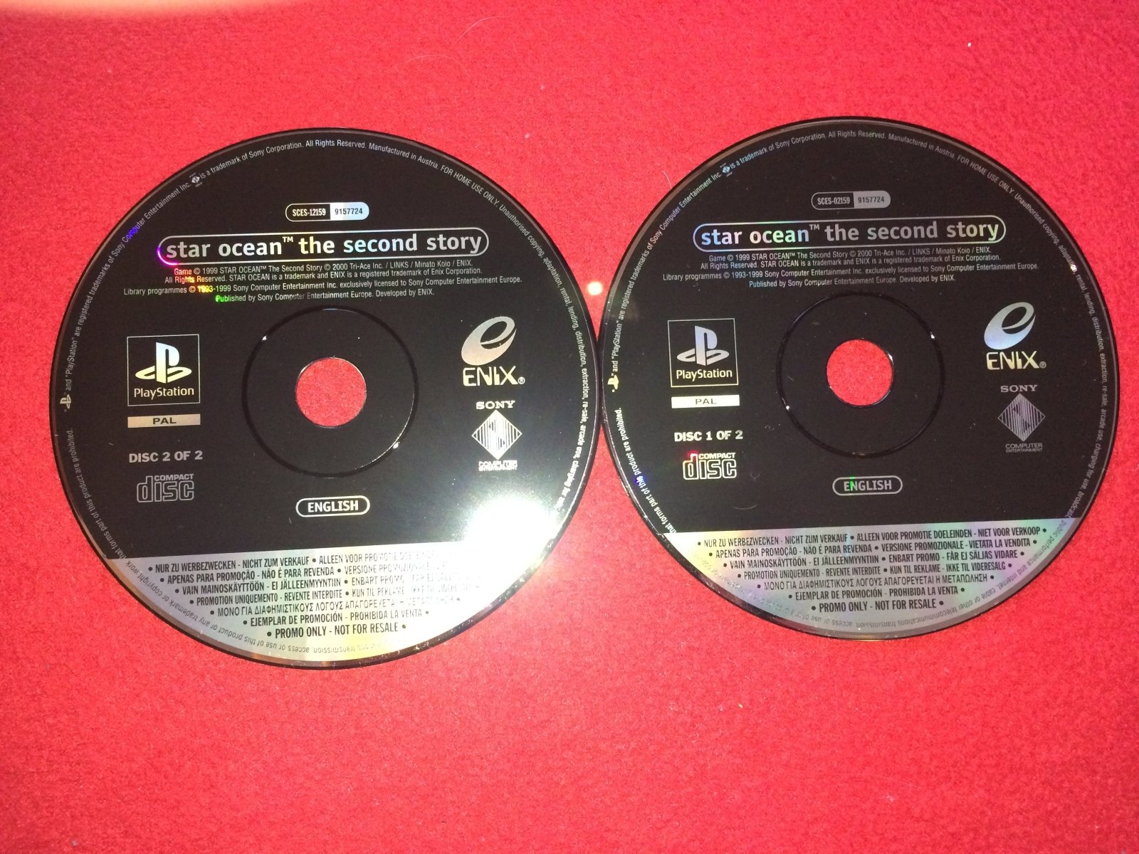 Star Ocean: The Second Story - PS1 Game - PlayStation, Games, Role playing - Level Up Gaming NZ