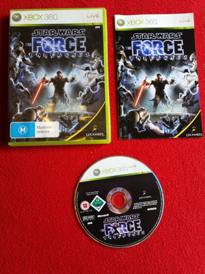 Star Wars: The Force Unleashed - AS NEW XBOX360 Game