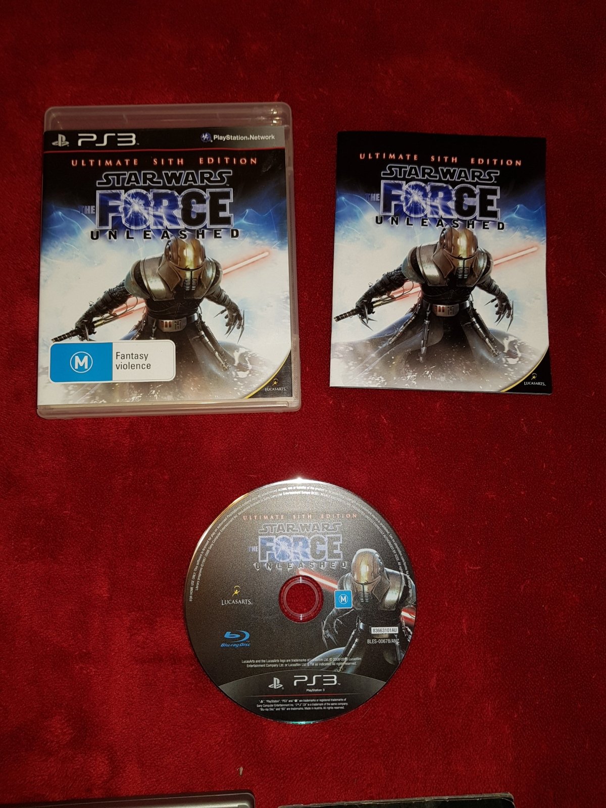 Star Wars: The Force Unleashed Ultimate Sith Edition - PS3 Game - PlayStation 3, Games, Action and adventure - Level Up Gaming NZ
