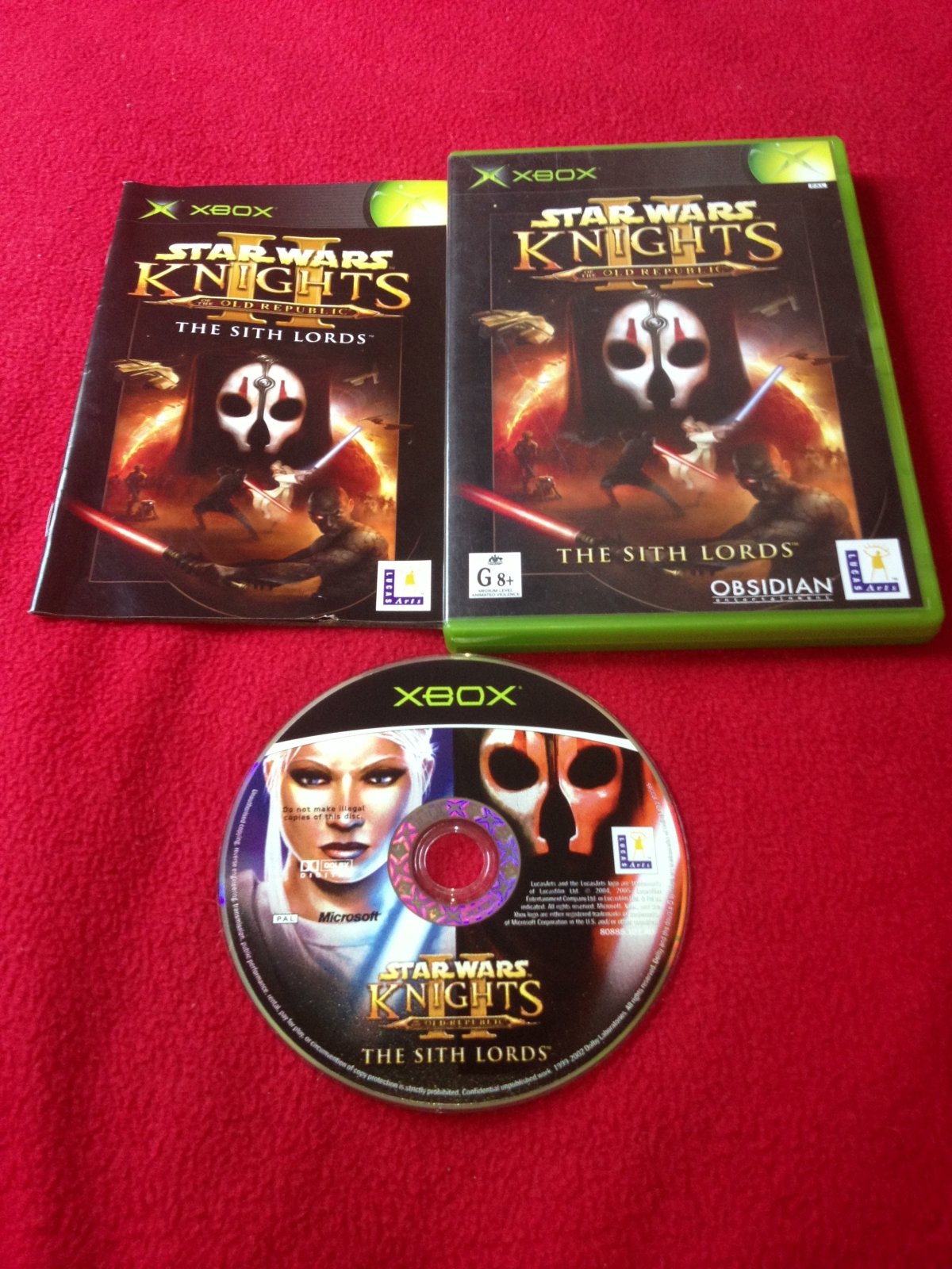 Knights of the Old Republic 2: The Sith Lords - XBOX Game - Xbox, Games, Role playing - Level Up Gaming NZ