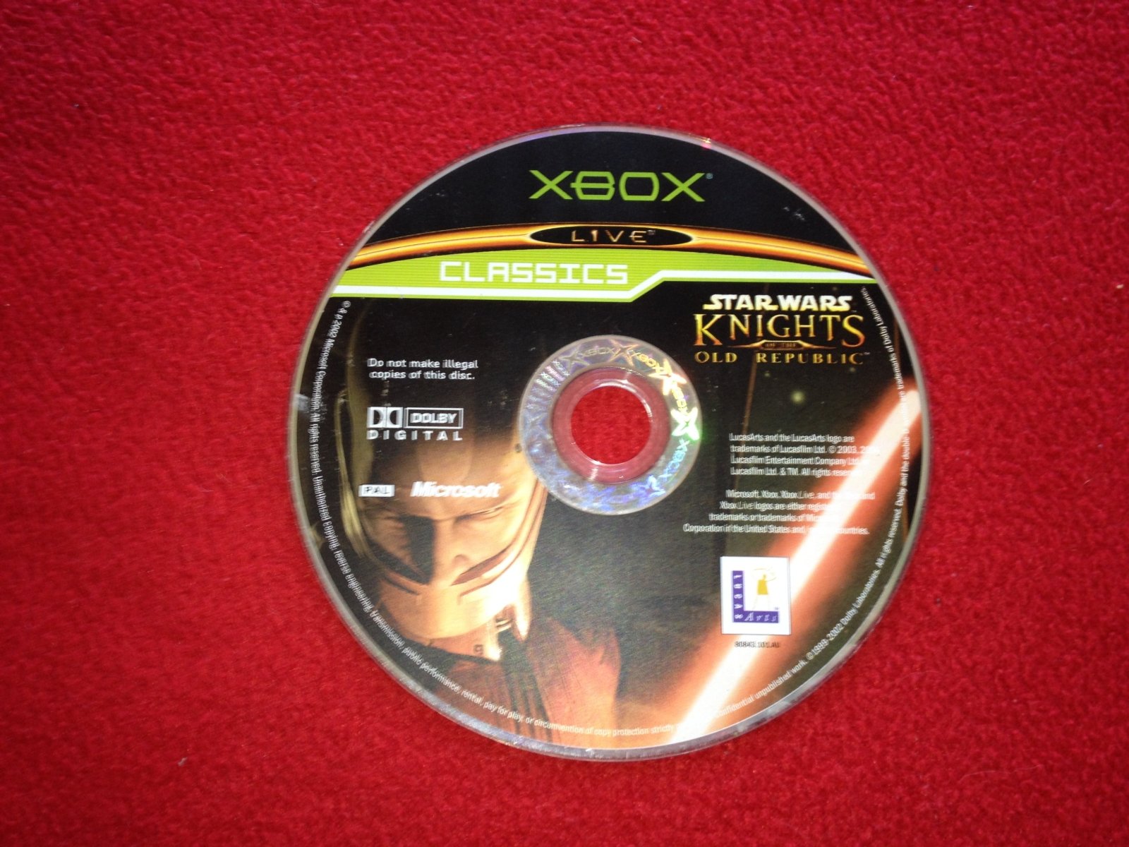 Star Wars Knights of the Old Republic - XBOX Game - Xbox, Games, Role playing - Level Up Gaming NZ