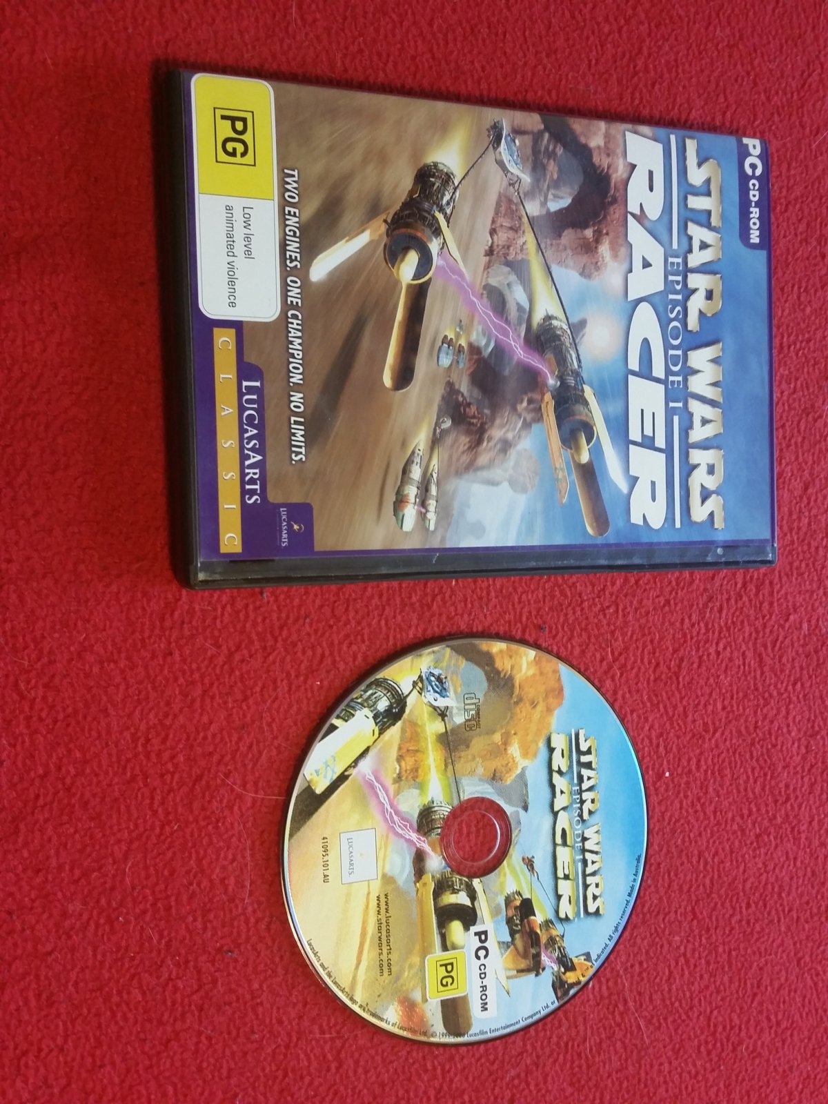 Star Wars Episode 1: Racer - RARE PC Game - PC games, Driving and racing - Level Up Gaming NZ