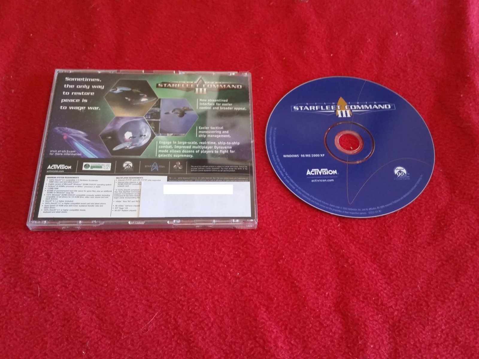 Star Trek: Starfleet Command 3 - RARE PC Game - PC games, Strategy and puzzle - Level Up Gaming NZ