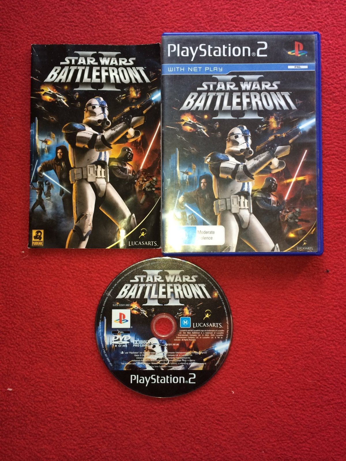HOT! Star Wars Battlefront 2 - (2005) PS2 Game - PlayStation 2, Games, Shooter - Level Up Gaming NZ