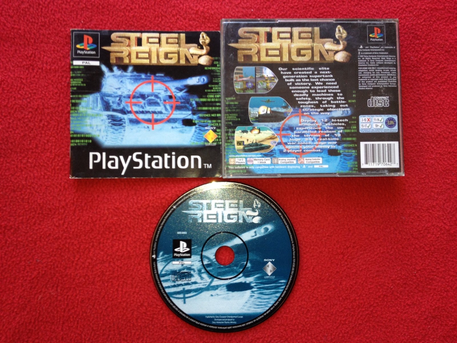 Steel Reign - PS1 Game - PlayStation, Games, Action and adventure - Level Up Gaming NZ