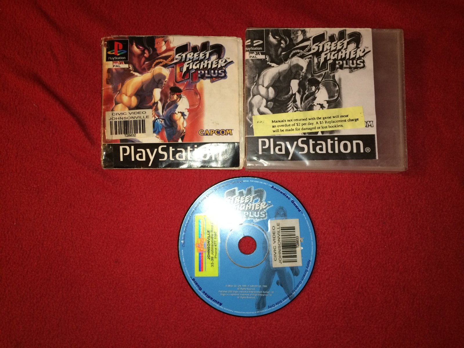 Street Fighter Ex2 Plus - PS1 Game - PlayStation, Games, Fighting - Level Up Gaming NZ