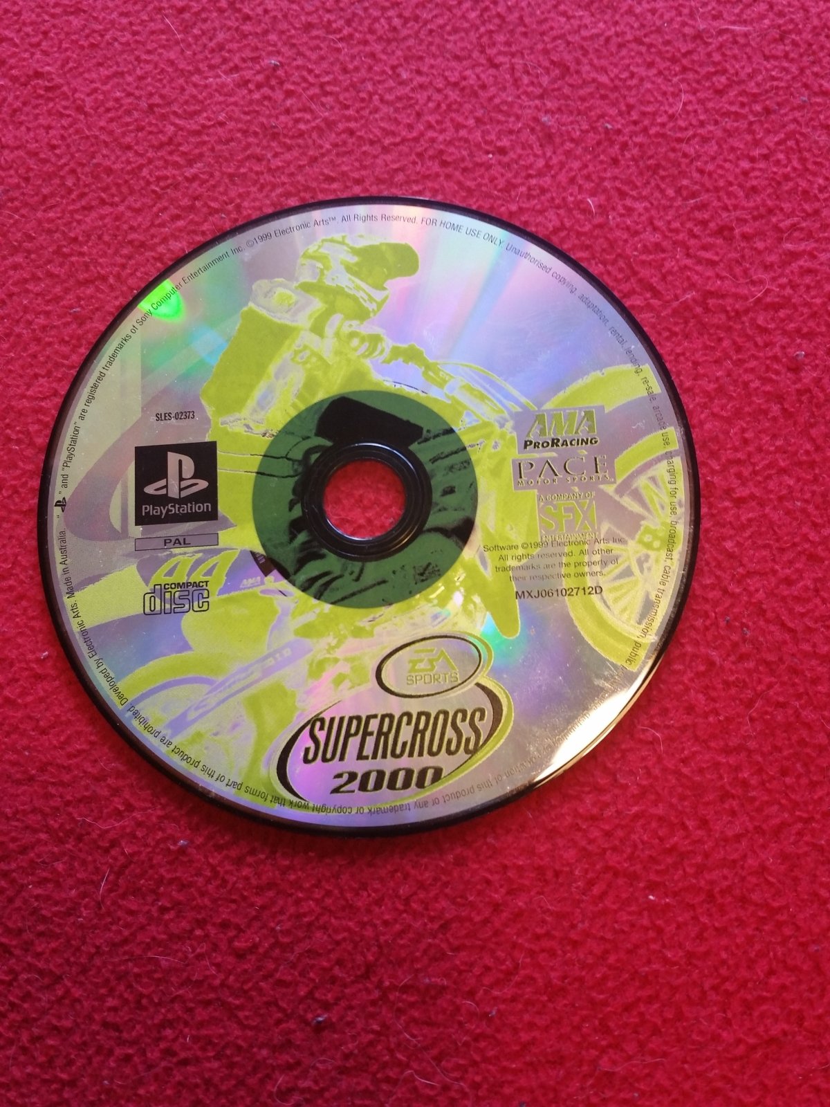 Supercross 2000 - PS1 Game - PlayStation, Games, Driving and racing - Level Up Gaming NZ