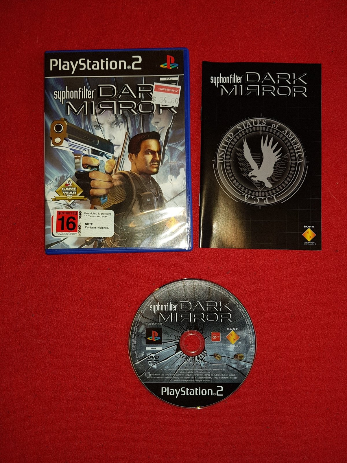 Syphon Filter: Dark Mirror - 9.3/10! PS2 Game - PlayStation 2, Games, Shooter - Level Up Gaming NZ