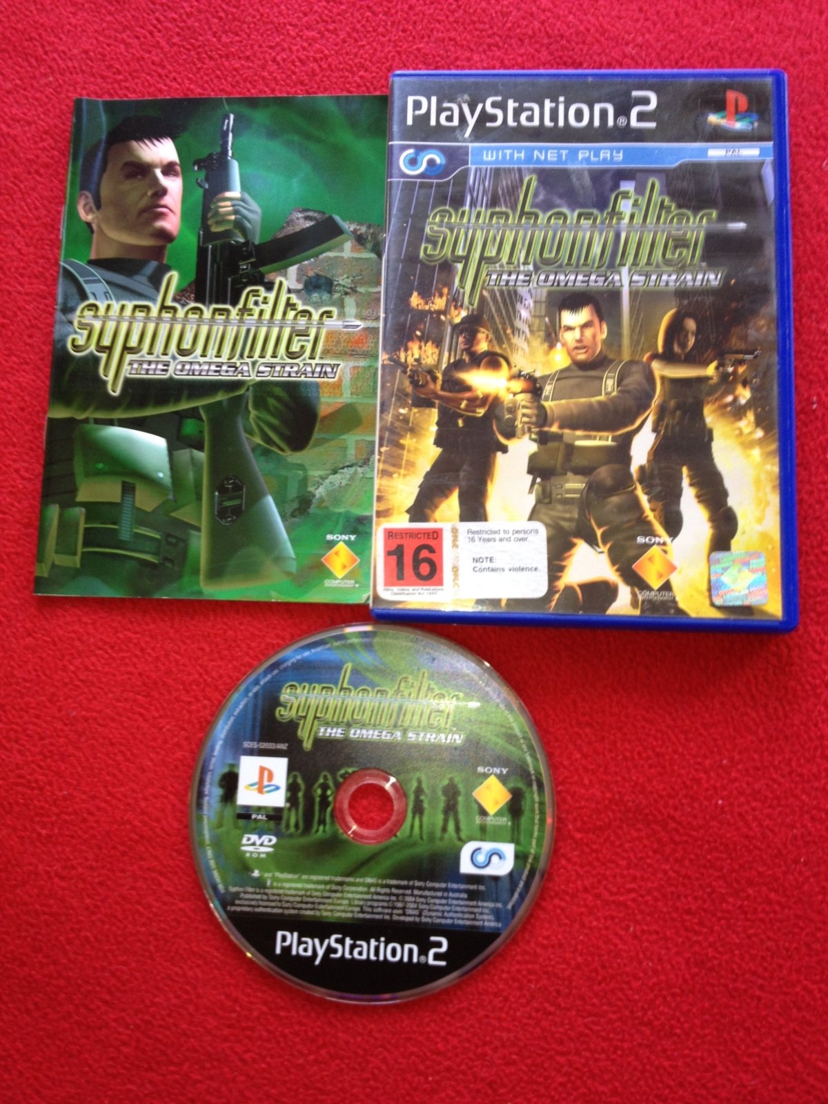 Syphon Filter: The Omega Strain - PS2 Game - PlayStation 2, Games, Shooter - Level Up Gaming NZ