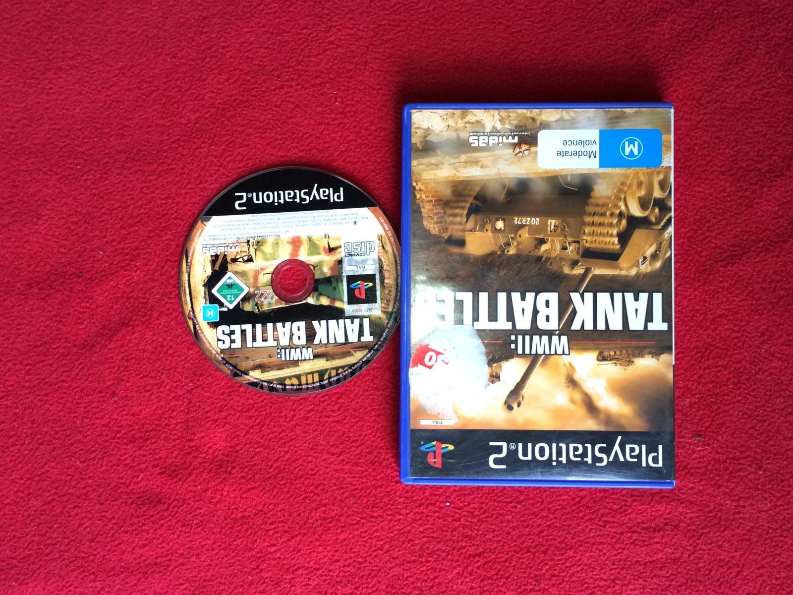 World War II: Tank Battles - PS2 Game - PlayStation 2, Games, Simulation - Level Up Gaming NZ