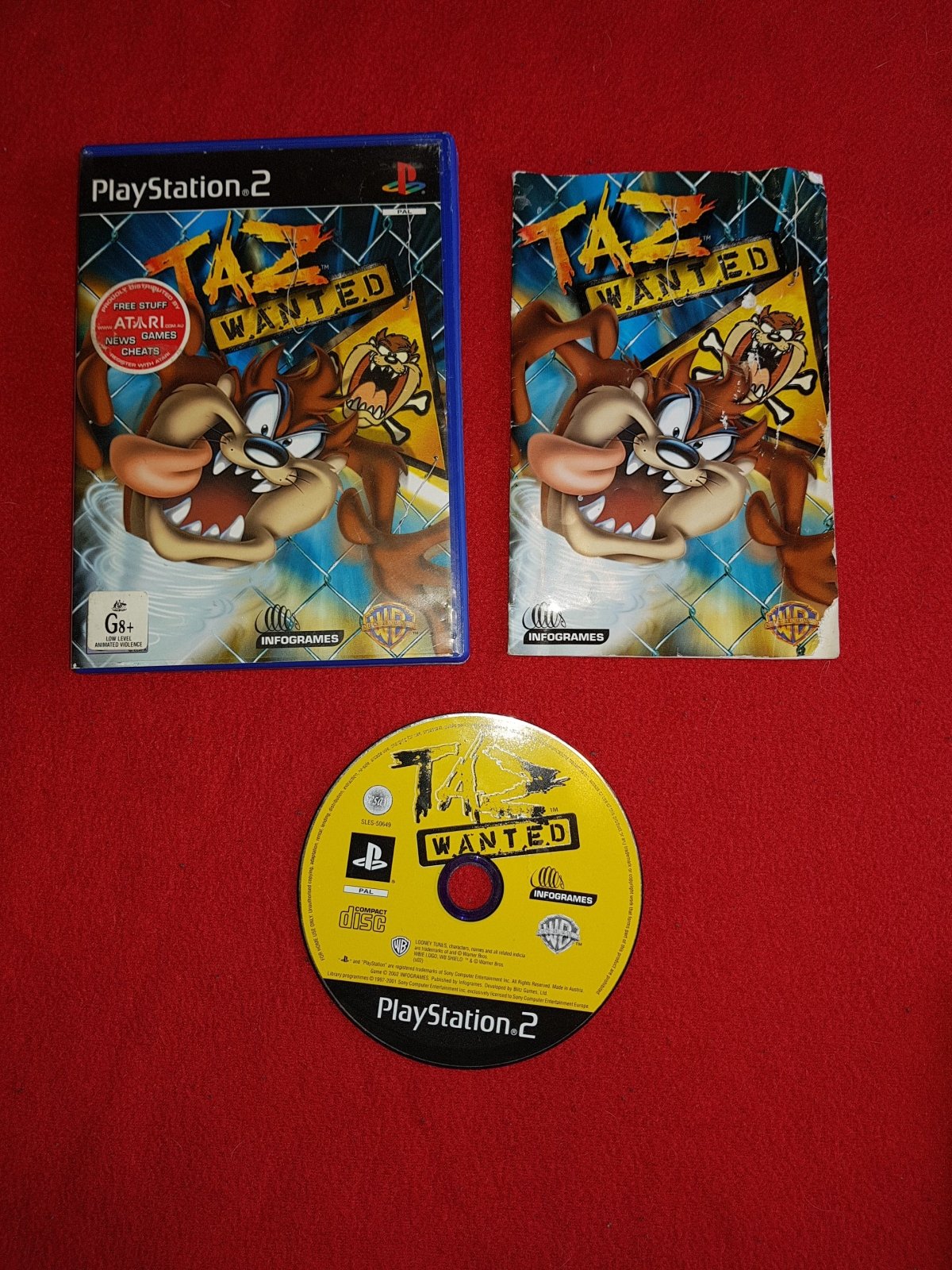 Taz: Wanted - PS2 Game - PlayStation 2, Games, Action and adventure - Level Up Gaming NZ