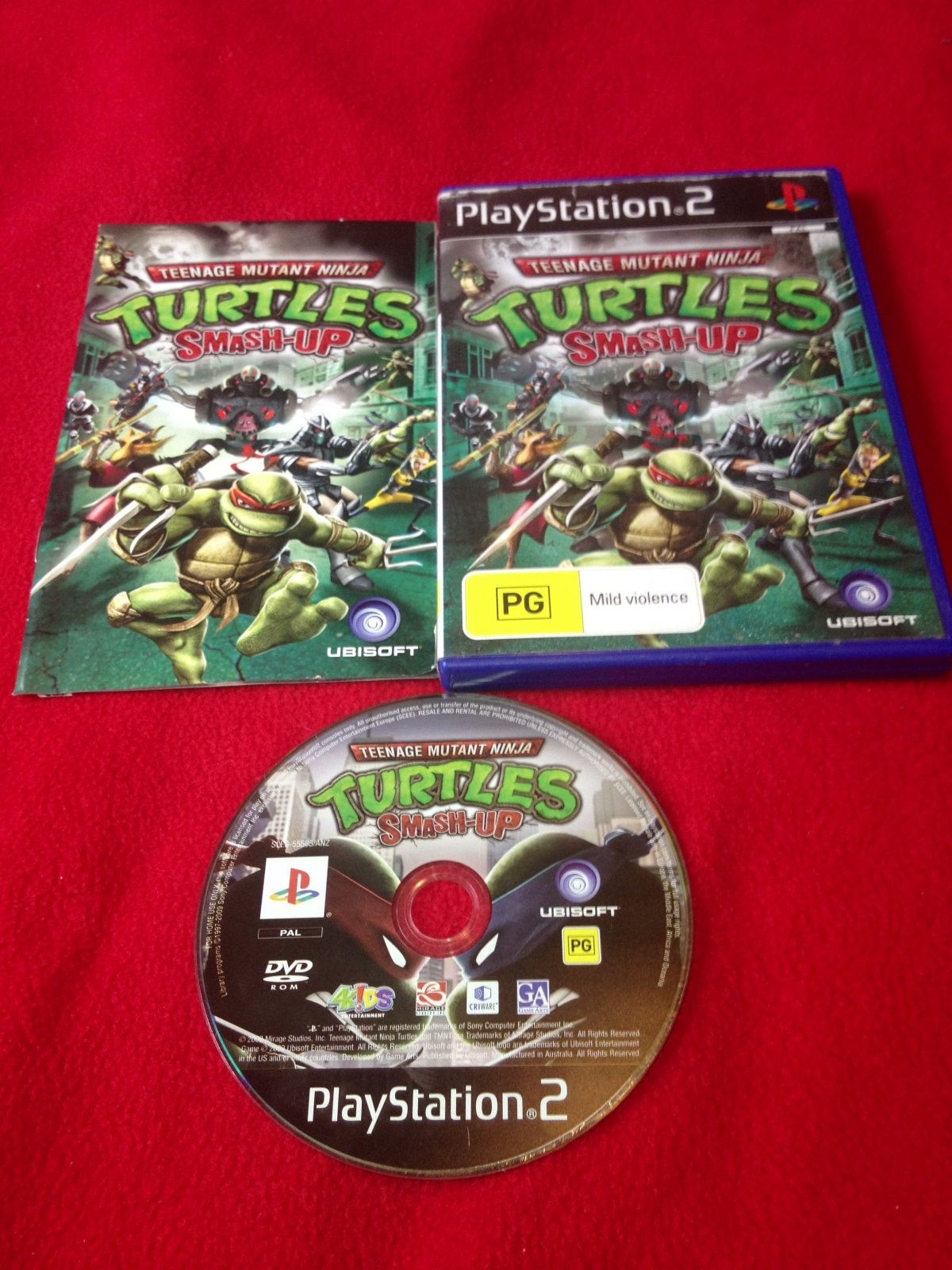 Teenage Mutant Ninja Turtles Smash Up - PS2 Game - PlayStation 2, Games, Fighting - Level Up Gaming NZ