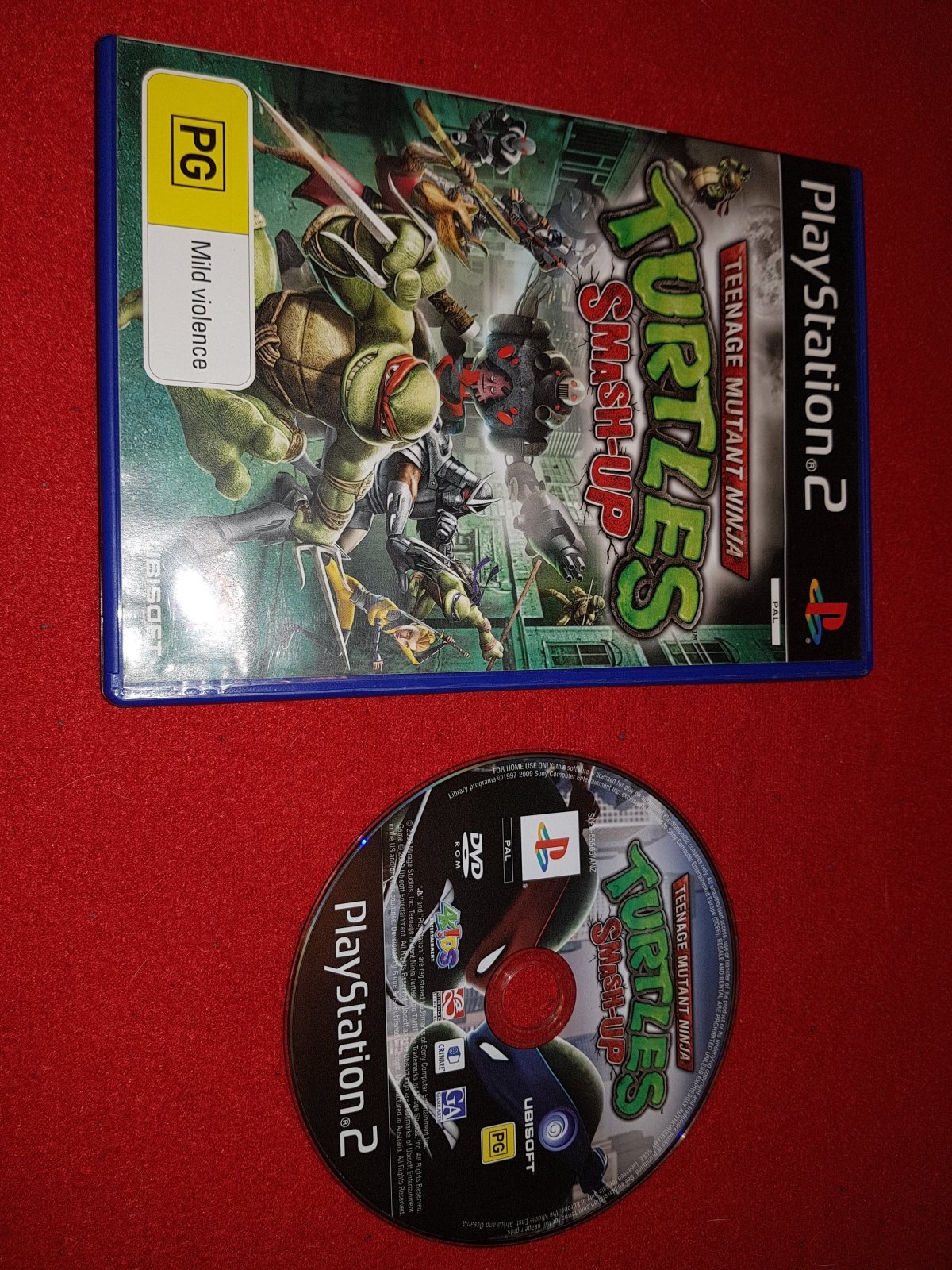 Teenage Mutant Ninja Turtles Smash Up - PS2 Game - PlayStation 2, Games, Fighting - Level Up Gaming NZ