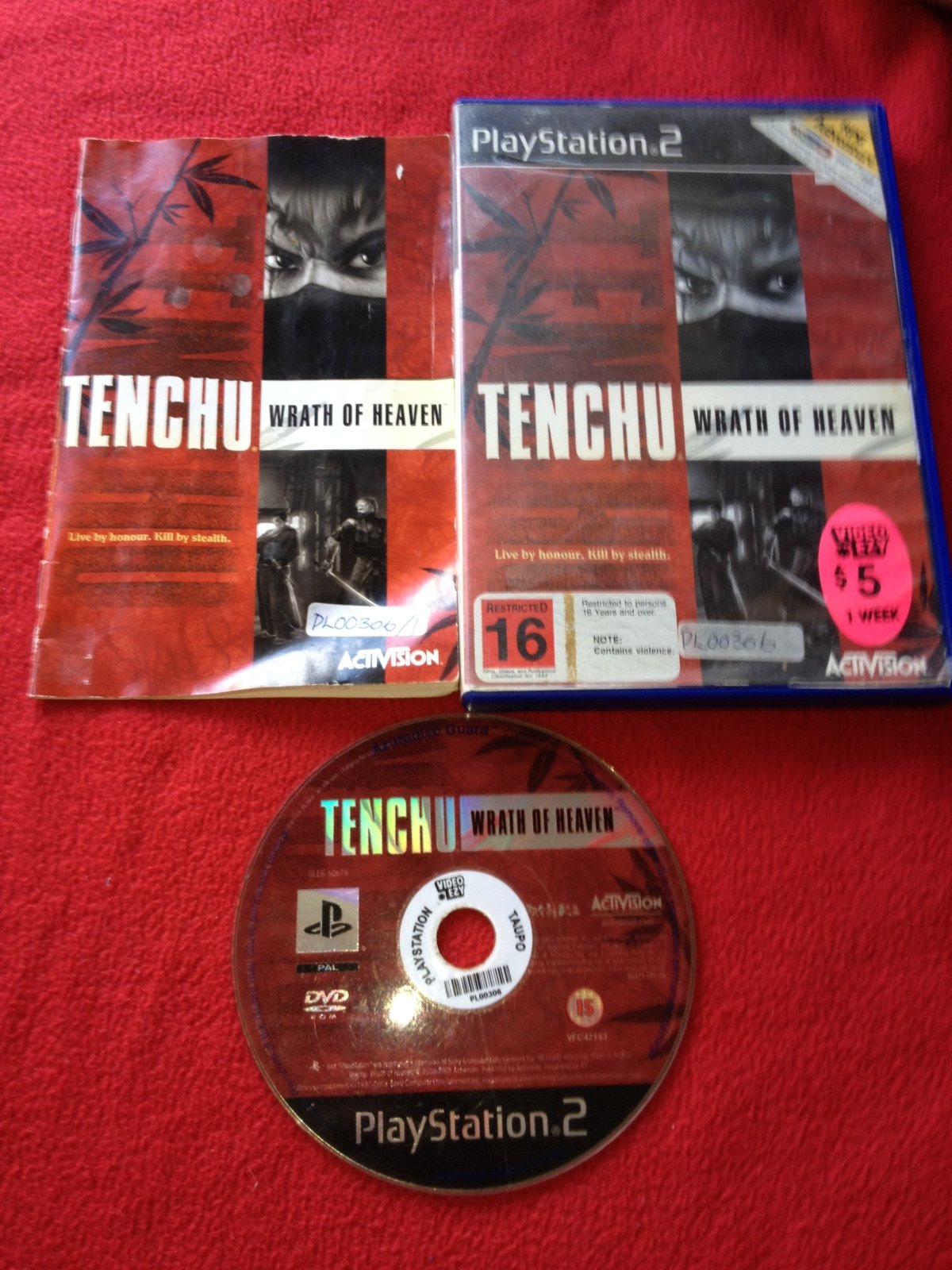Tenchu: Wrath of Heaven - PS2 Game - PlayStation 2, Games, Action and adventure - Level Up Gaming NZ