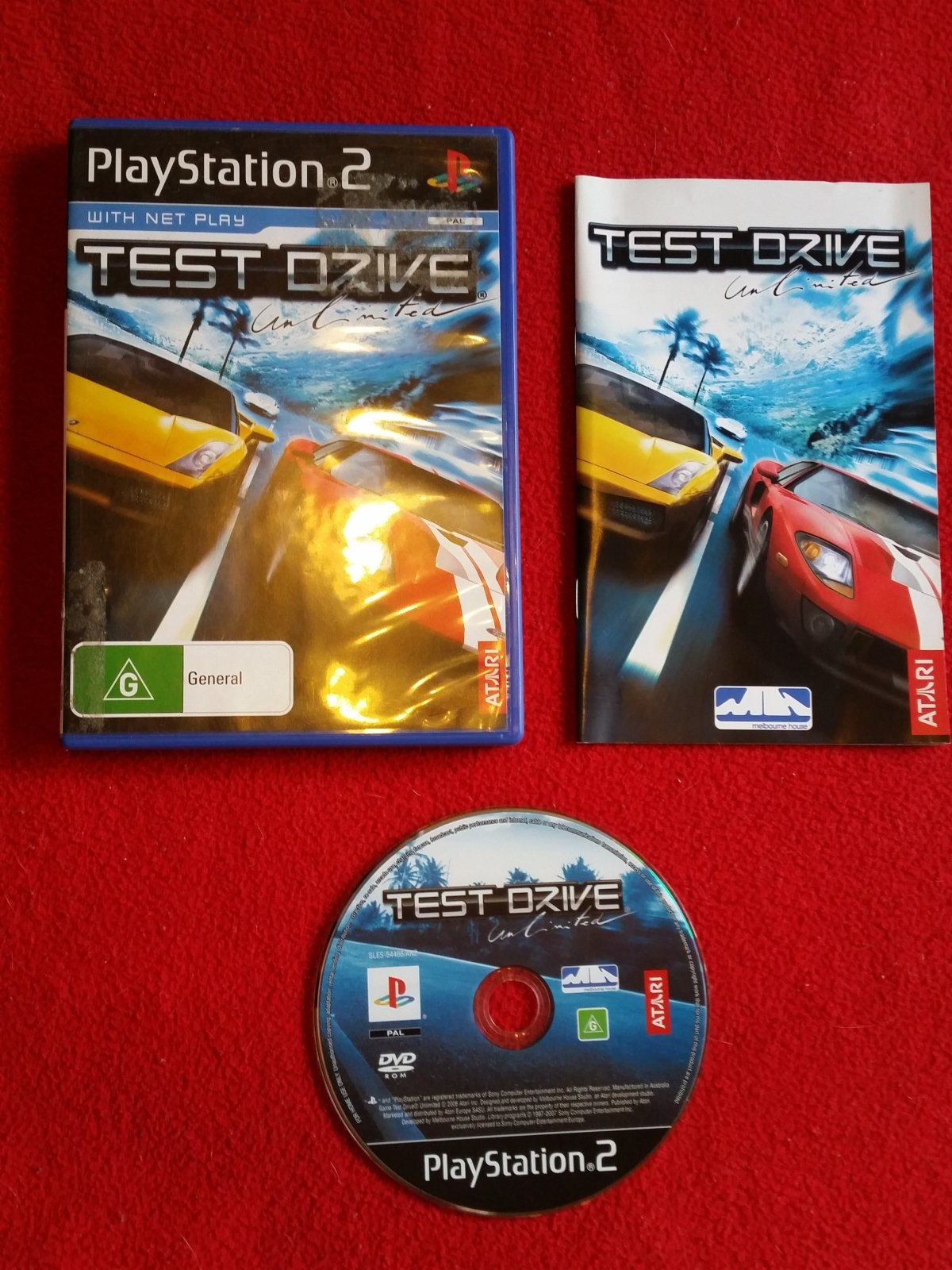 Test Drive Unlimited - PS2 Game - PlayStation 2, Games, Driving and racing - Level Up Gaming NZ