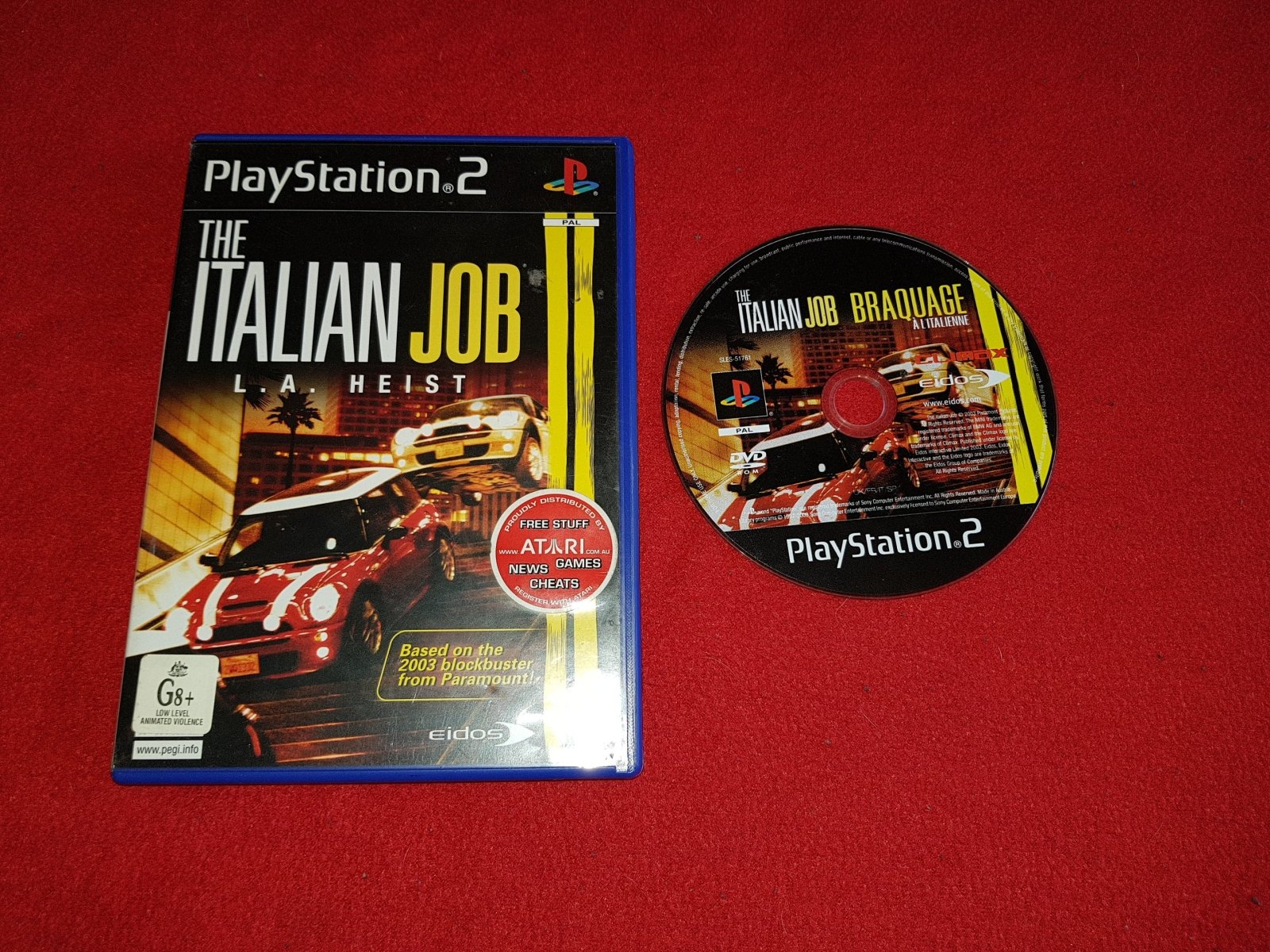 The Italian Job: LA Heist - PS2 Game - PlayStation 2, Games, Driving and racing - Level Up Gaming NZ