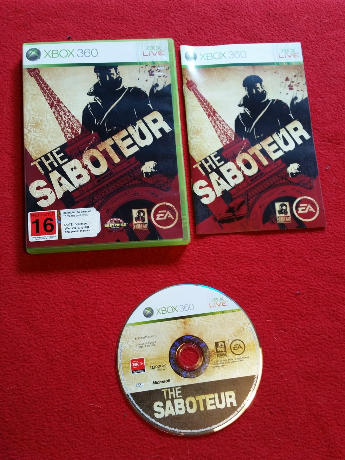 The Saboteur - XBOX360 Game - Xbox 360, Games, Action and adventure - Level Up Gaming NZ