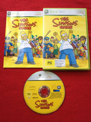 The Simpsons Game - RARE XBOX360 Game