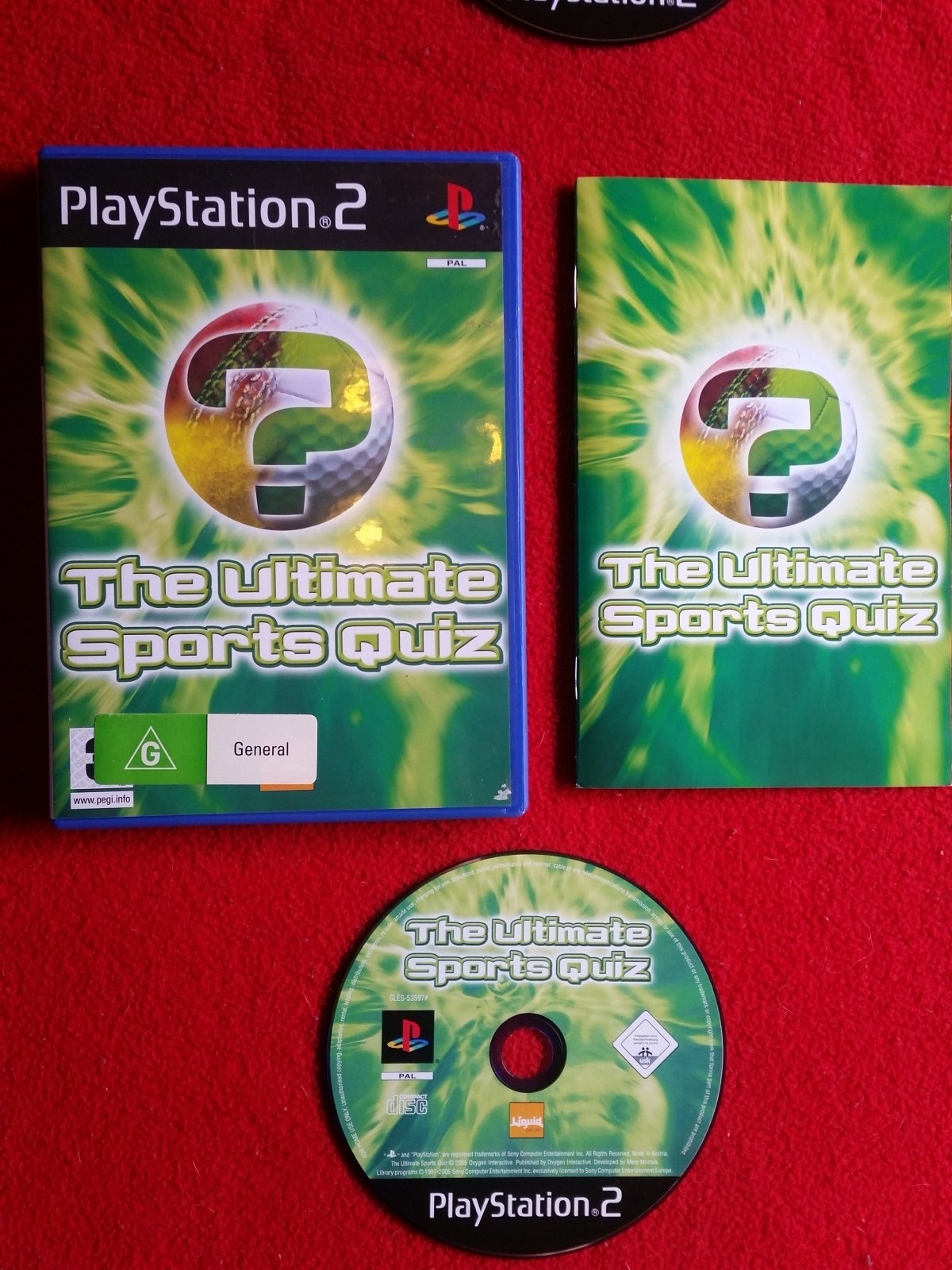 The Ultimate Sports Quiz - PS2 Game - PlayStation 2, Games, Music and party - Level Up Gaming NZ