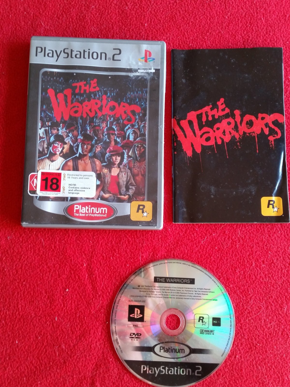 The Warriors - PS2 Game - PlayStation 2, Games, Action and adventure - Level Up Gaming NZ