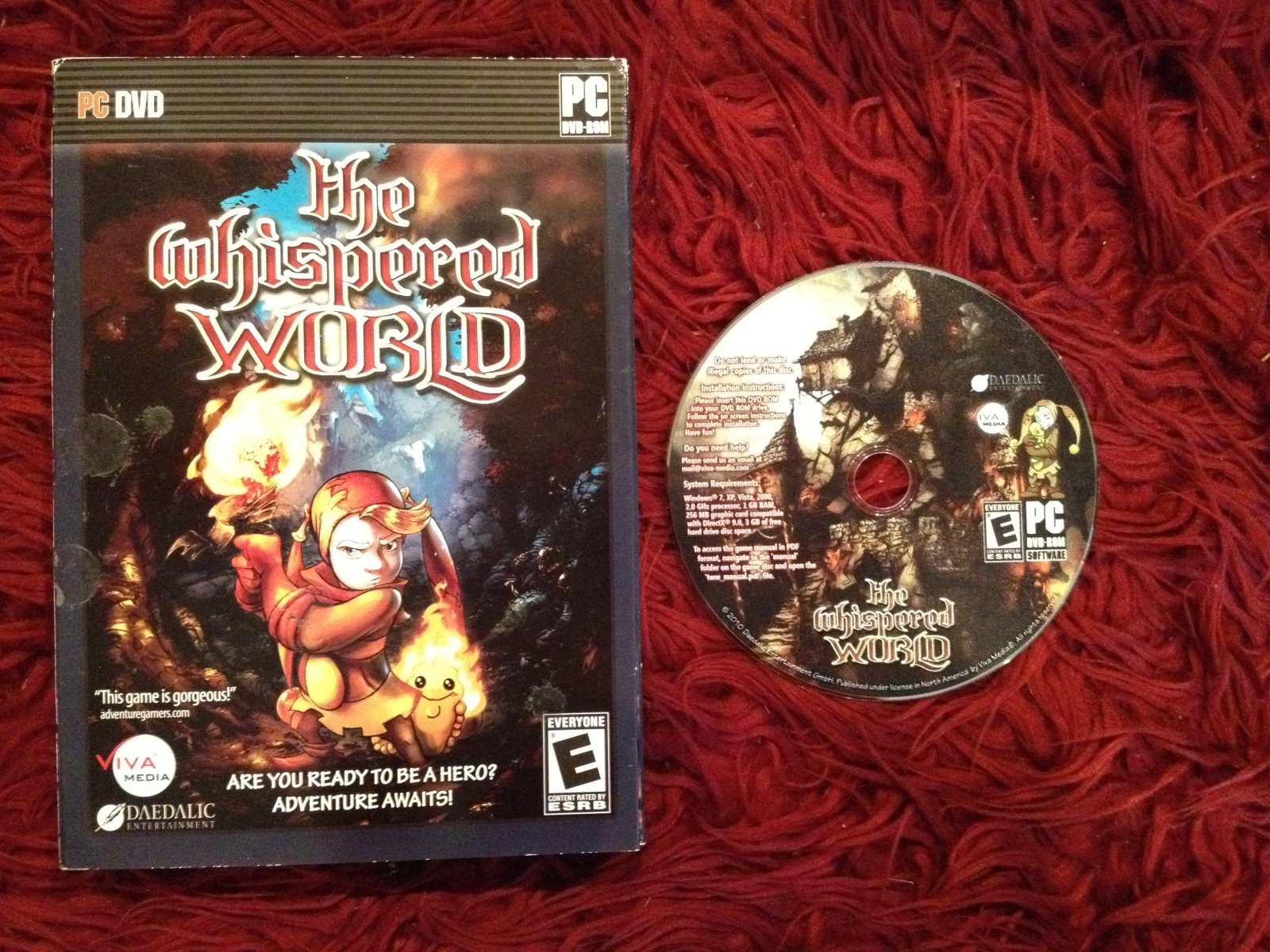 The Whispered World - PC Game - PC games, Action and adventure - Level Up Gaming NZ