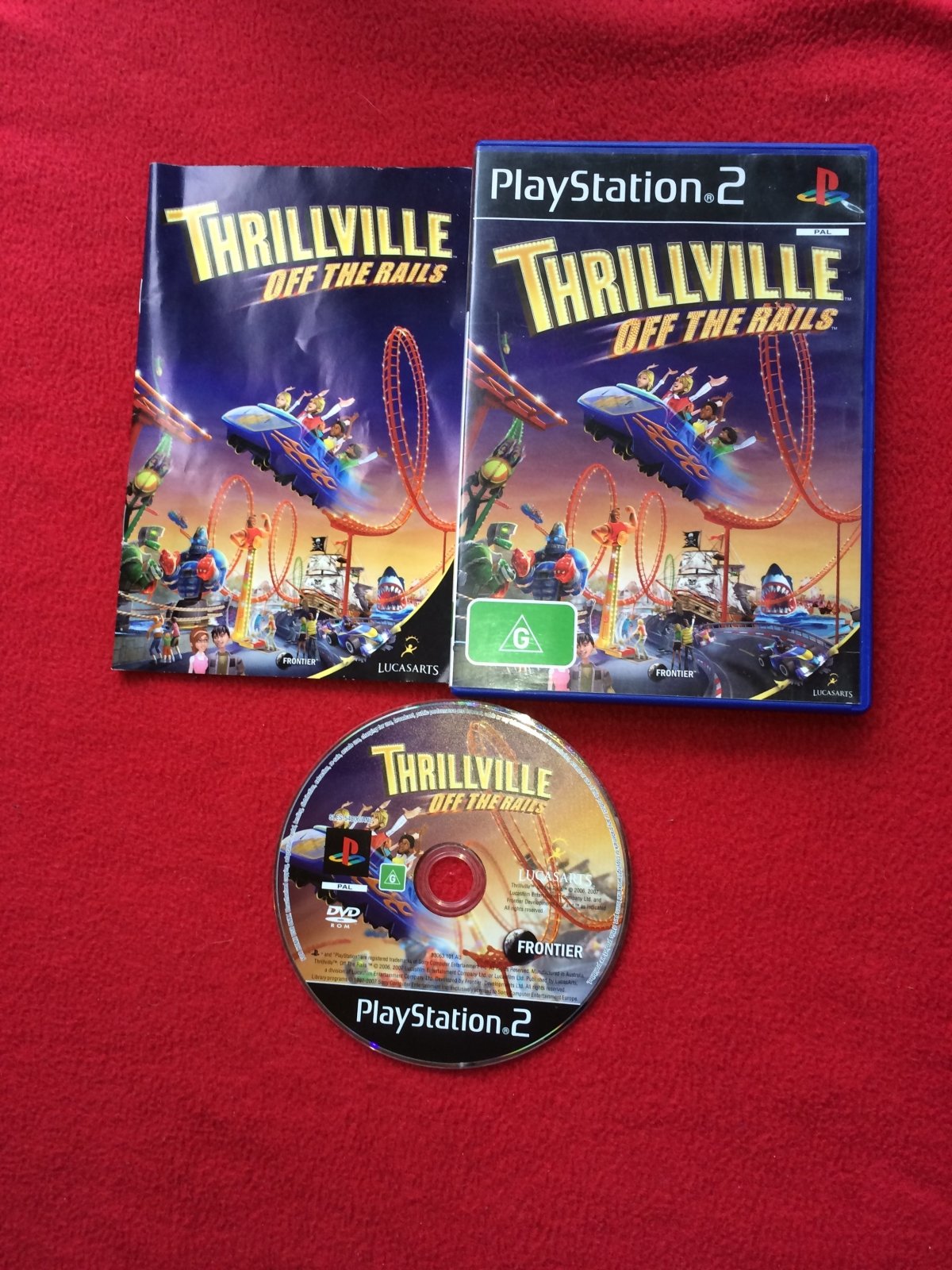 Thrillville 2: Off the Rails - PS2 Game - PlayStation 2, Games, Simulation - Level Up Gaming NZ