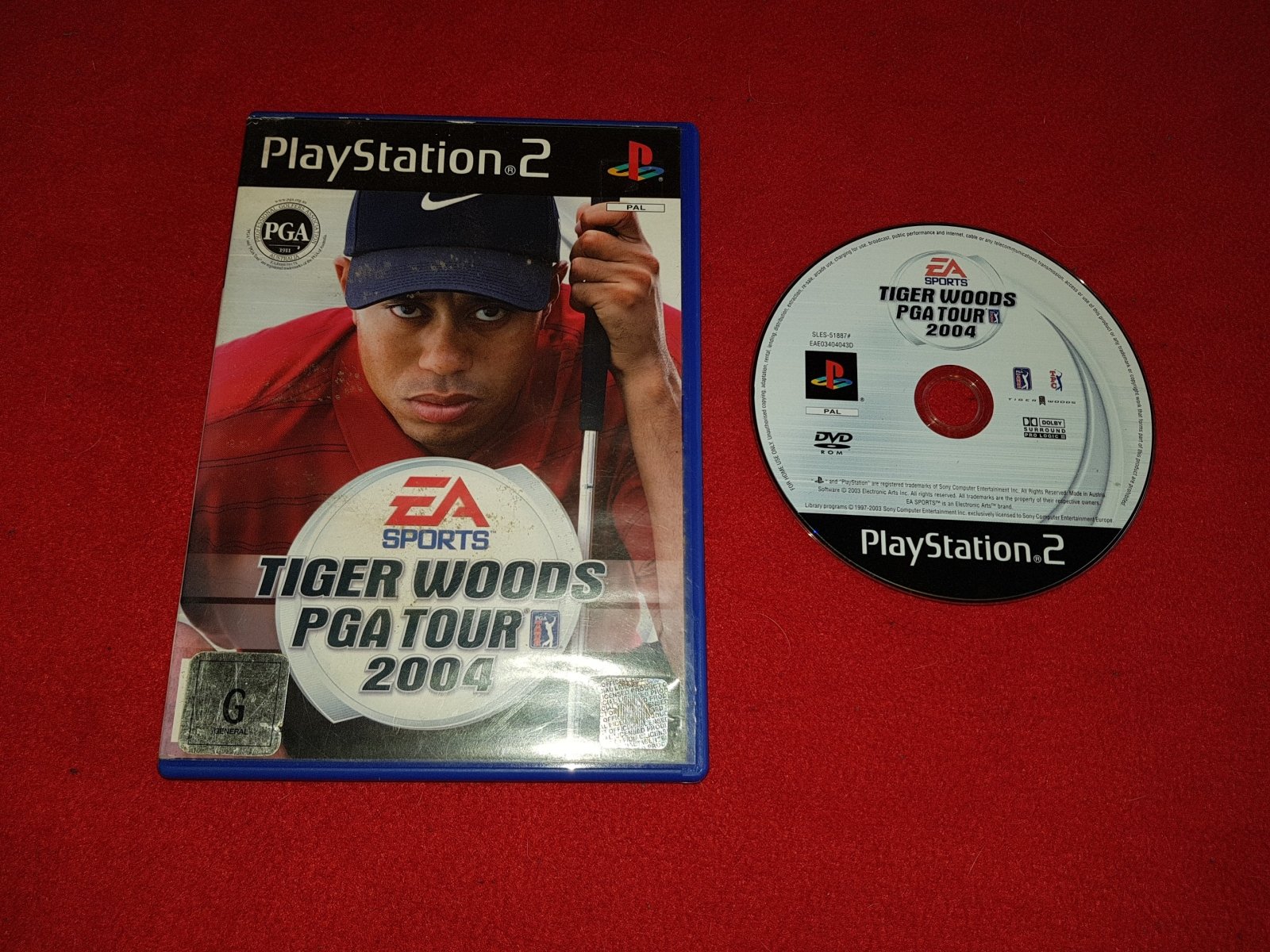Tiger Woods PGA Tour 2004 - 9.1/10! PS2 Game - PlayStation 2, Games, Sports - Level Up Gaming NZ