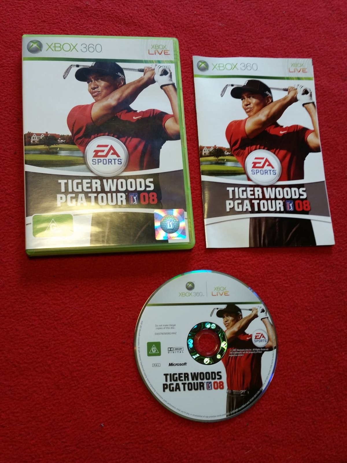 Tiger Woods PGA Tour 08 - XBOX360 Game - Xbox 360, Games, Sports - Level Up Gaming NZ