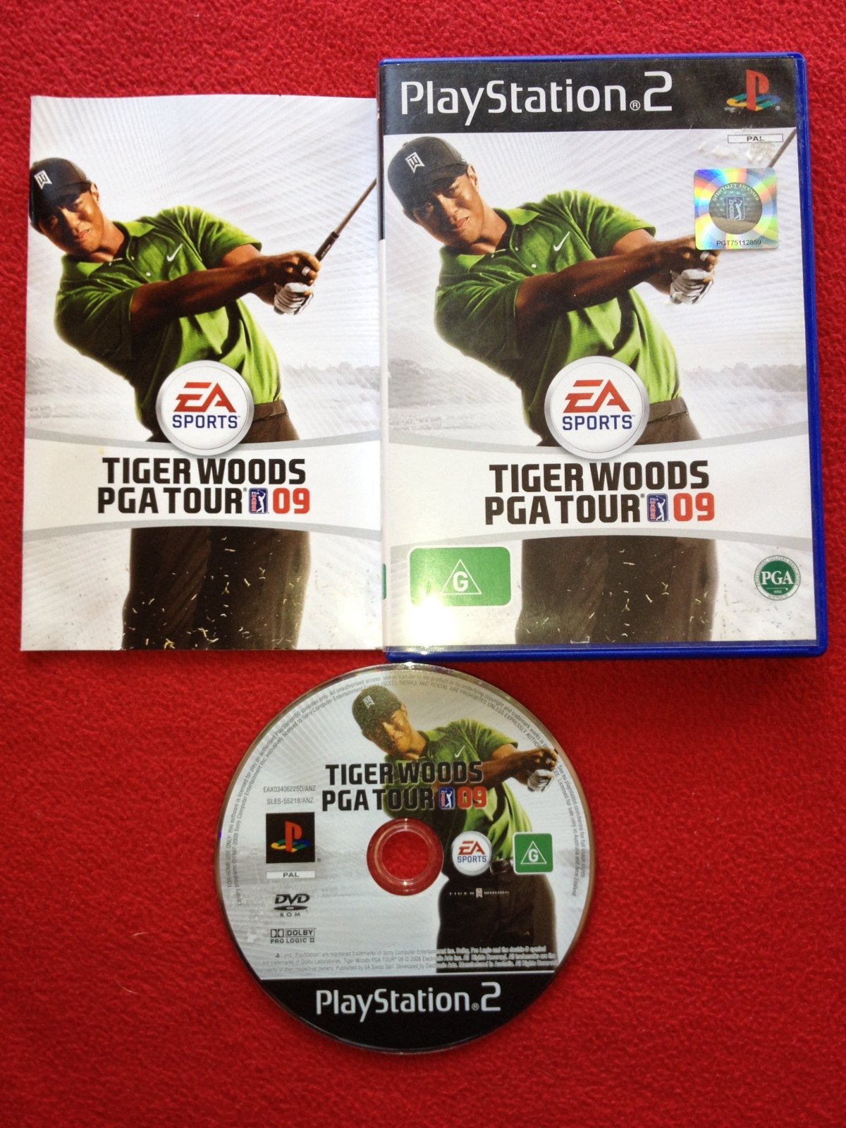 Tiger Woods PGA Tour 09 - PS2 Game - PlayStation 2, Games, Sports - Level Up Gaming NZ