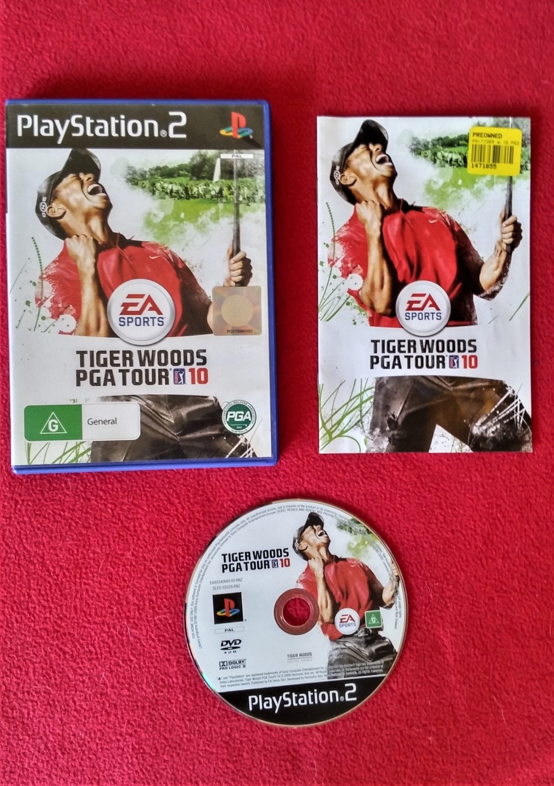Tiger Woods PGA Tour 10 - PS2 Game - PlayStation 2, Games, Sports - Level Up Gaming NZ