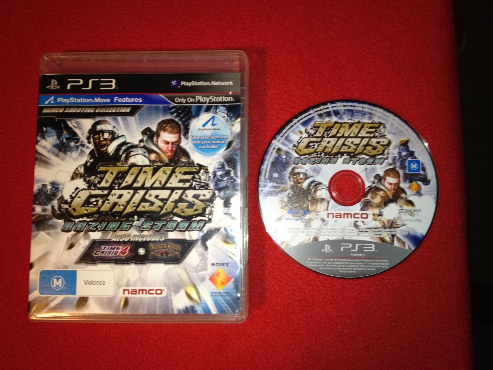 Time Crisis: Razing Storm - PS3 Game - PlayStation 3, Games, Shooter - Level Up Gaming NZ