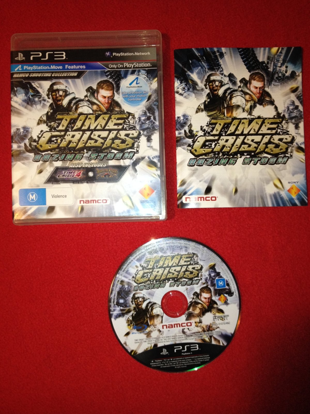 Time Crisis: Razing Storm - PS3 Game - PlayStation 3, Games, Shooter - Level Up Gaming NZ
