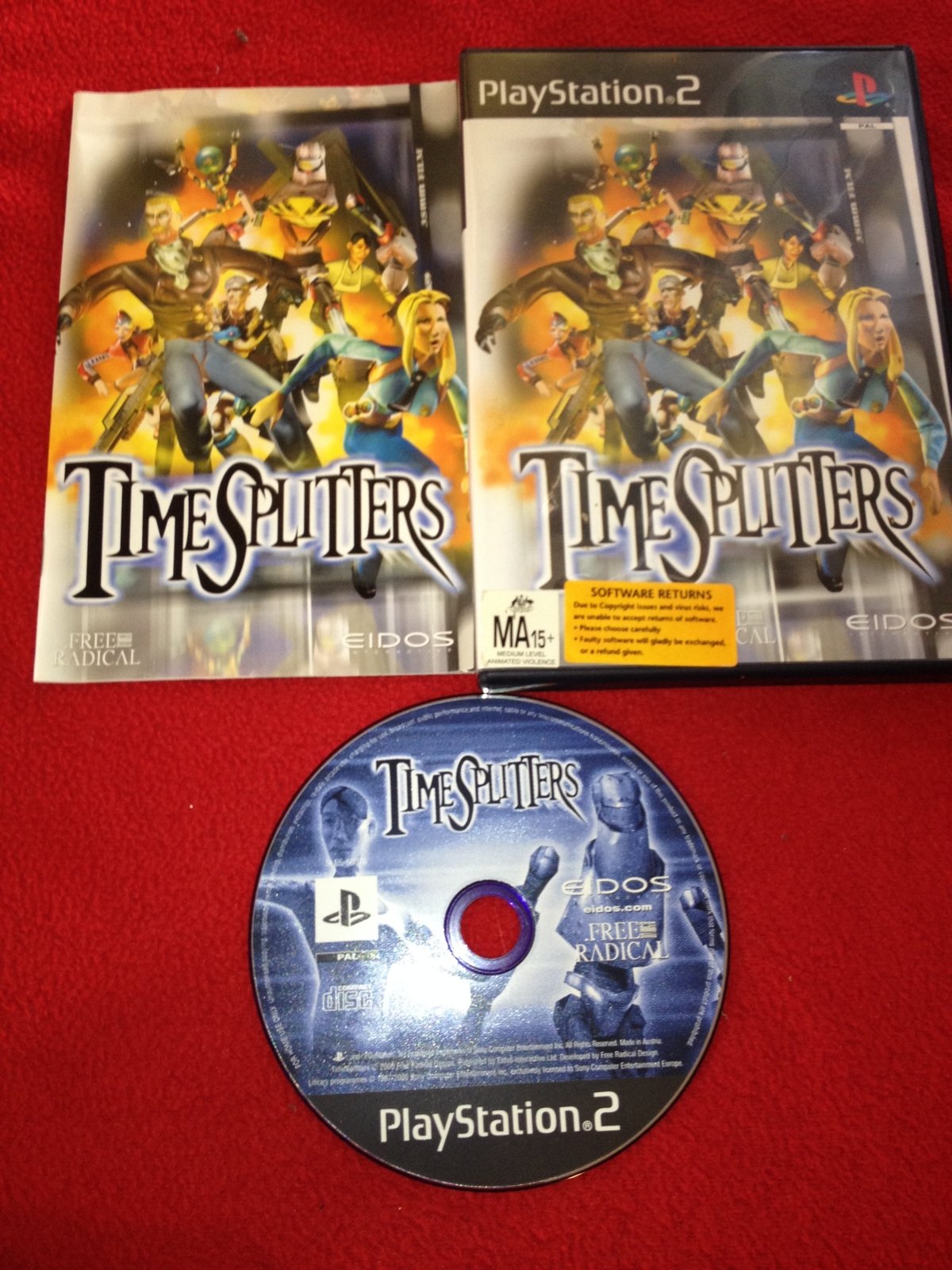 TimeSplitters - PS2 Game - PlayStation 2, Games, Shooter - Level Up Gaming NZ