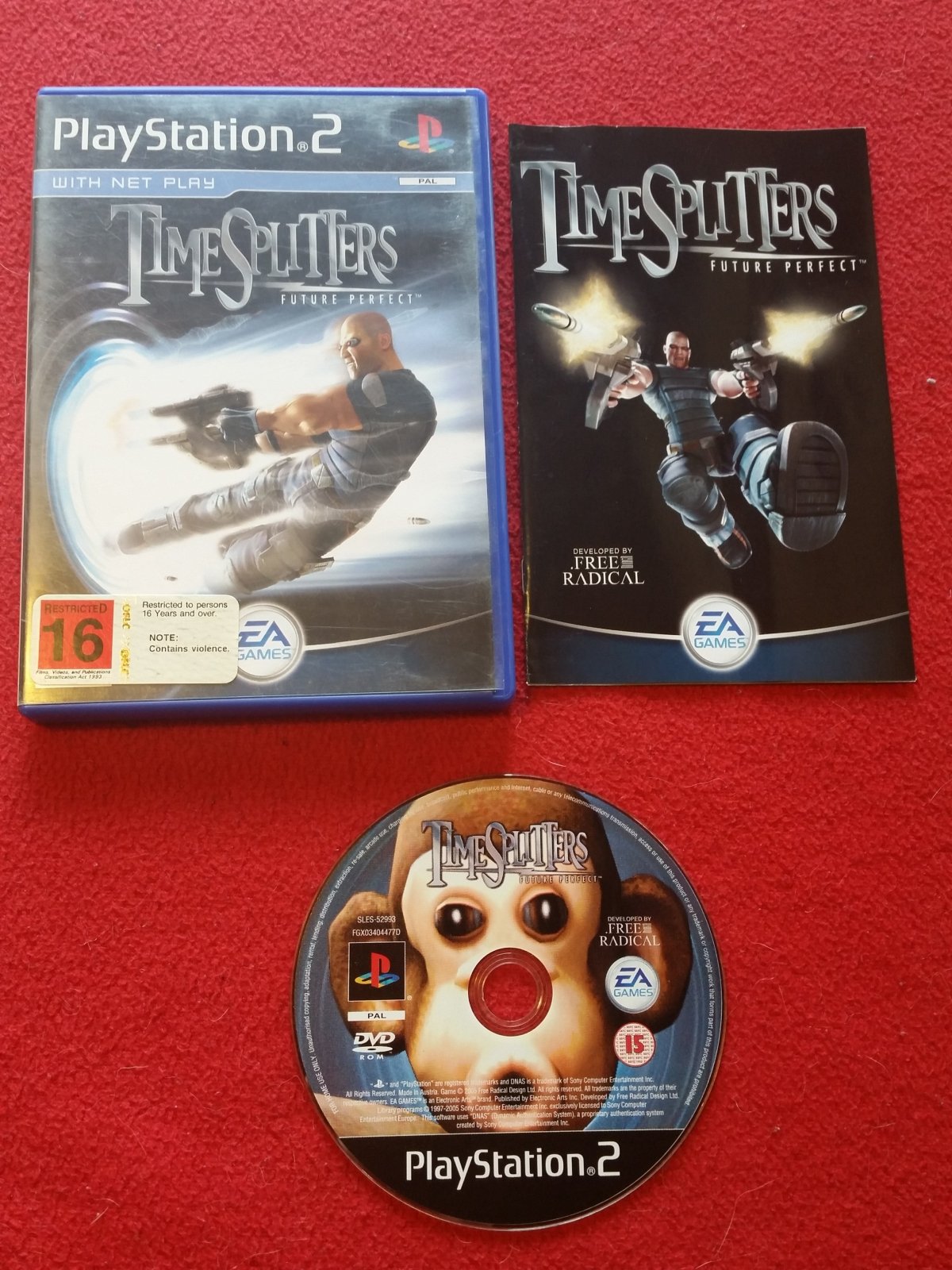 TimeSplitters: Future Perfect - PS2 Game - PlayStation 2, Games, Shooter - Level Up Gaming NZ