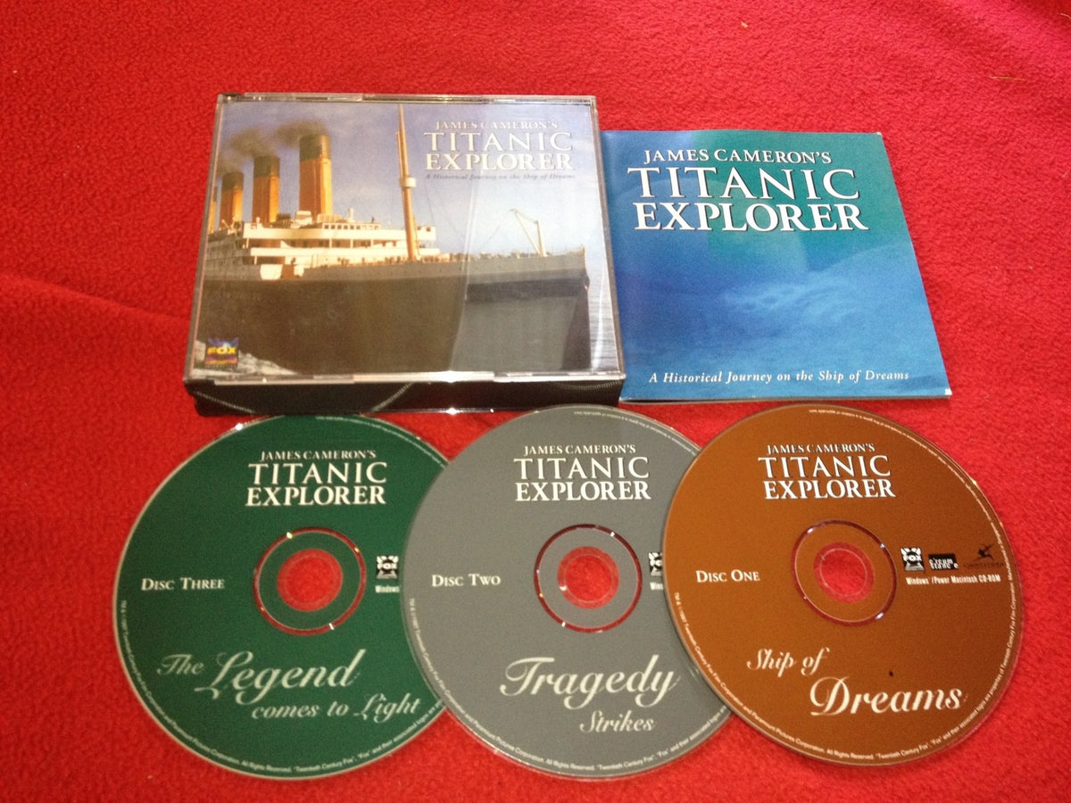 James Cameron's Titanic Explorer - PC Game - PC games, Kids and educational - Level Up Gaming NZ