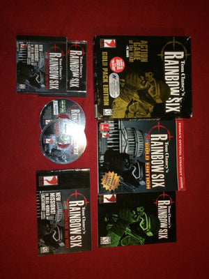 Rainbow Six: Gold Edition* RARE + BOXED PC Game