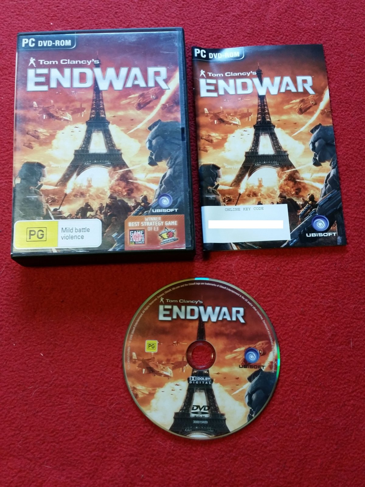 Tom Clancy's EndWar - PC Game - PC games, Strategy and puzzle - Level Up Gaming NZ