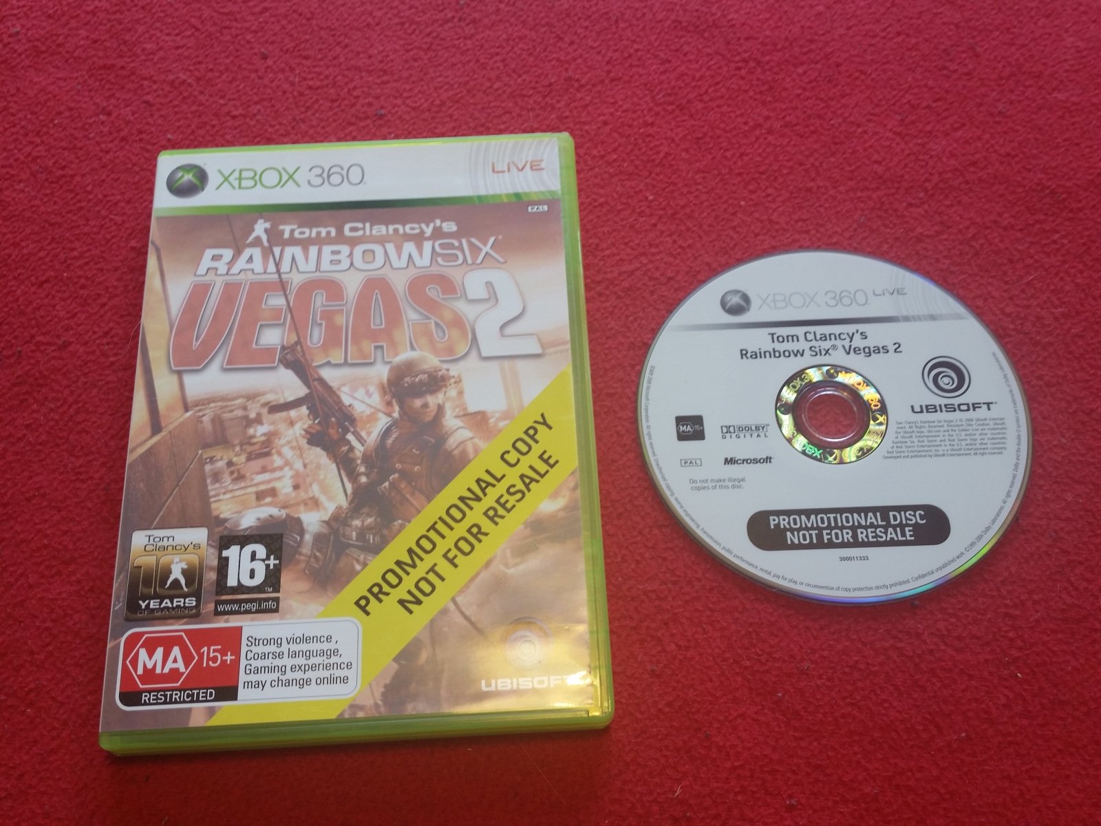 Tom Clancy's Rainbow Six: Vegas 2* XBOX360 Game - Xbox 360, Games, Shooter - Level Up Gaming NZ
