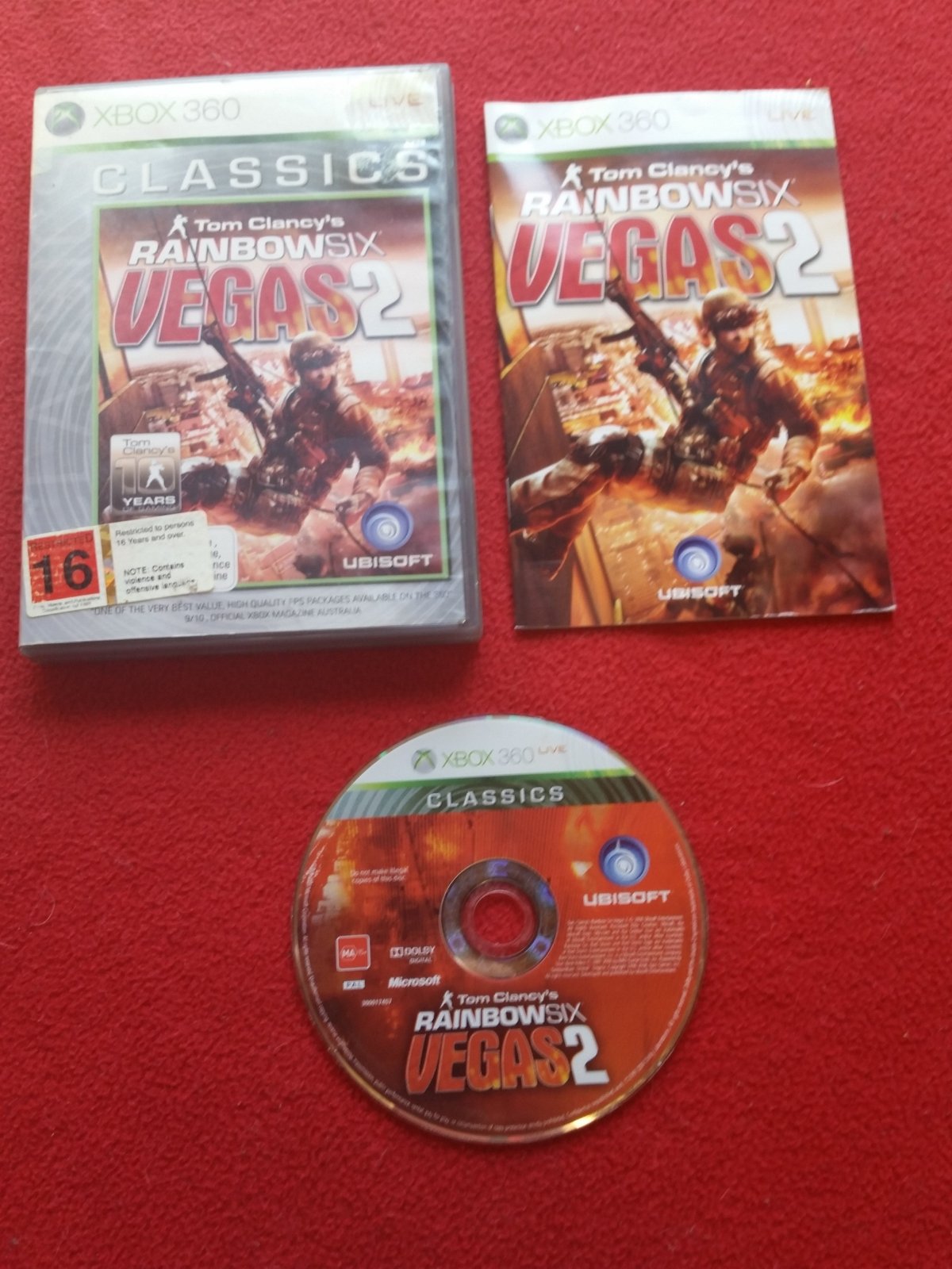 Tom Clancy's Rainbow Six: Vegas 2 - XBOX360 Game - Xbox 360, Games, Shooter - Level Up Gaming NZ