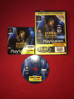 Tomb Raider Chronicles - PS1 Game