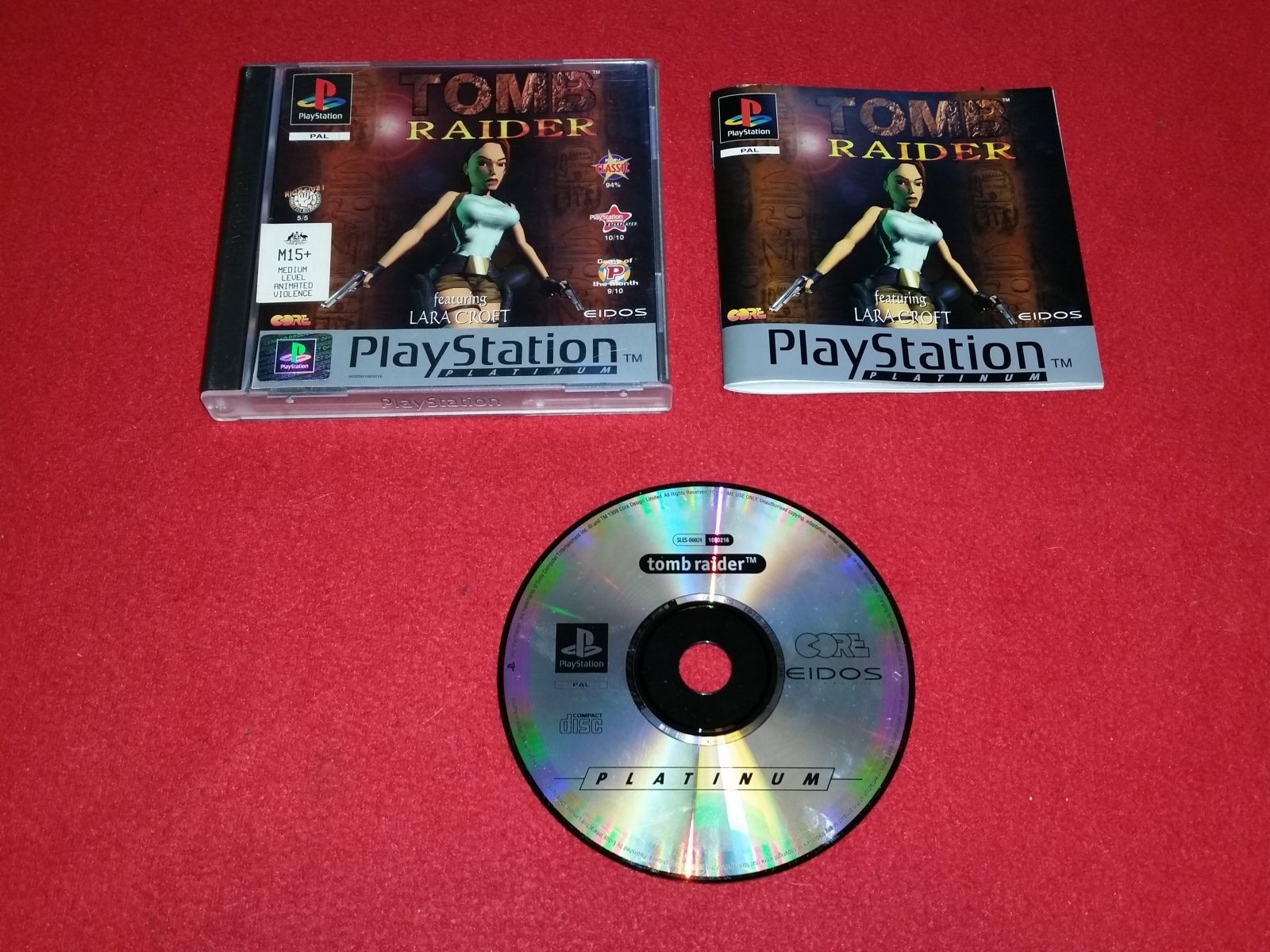 Tomb Raider - The original! - PS1 Game - PlayStation, Games, Action and adventure - Level Up Gaming NZ