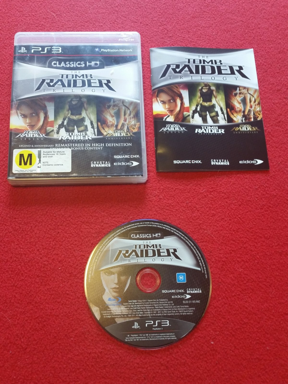 Tomb Raider Trilogy - PS3 Game - PlayStation 3, Games, Action and adventure - Level Up Gaming NZ